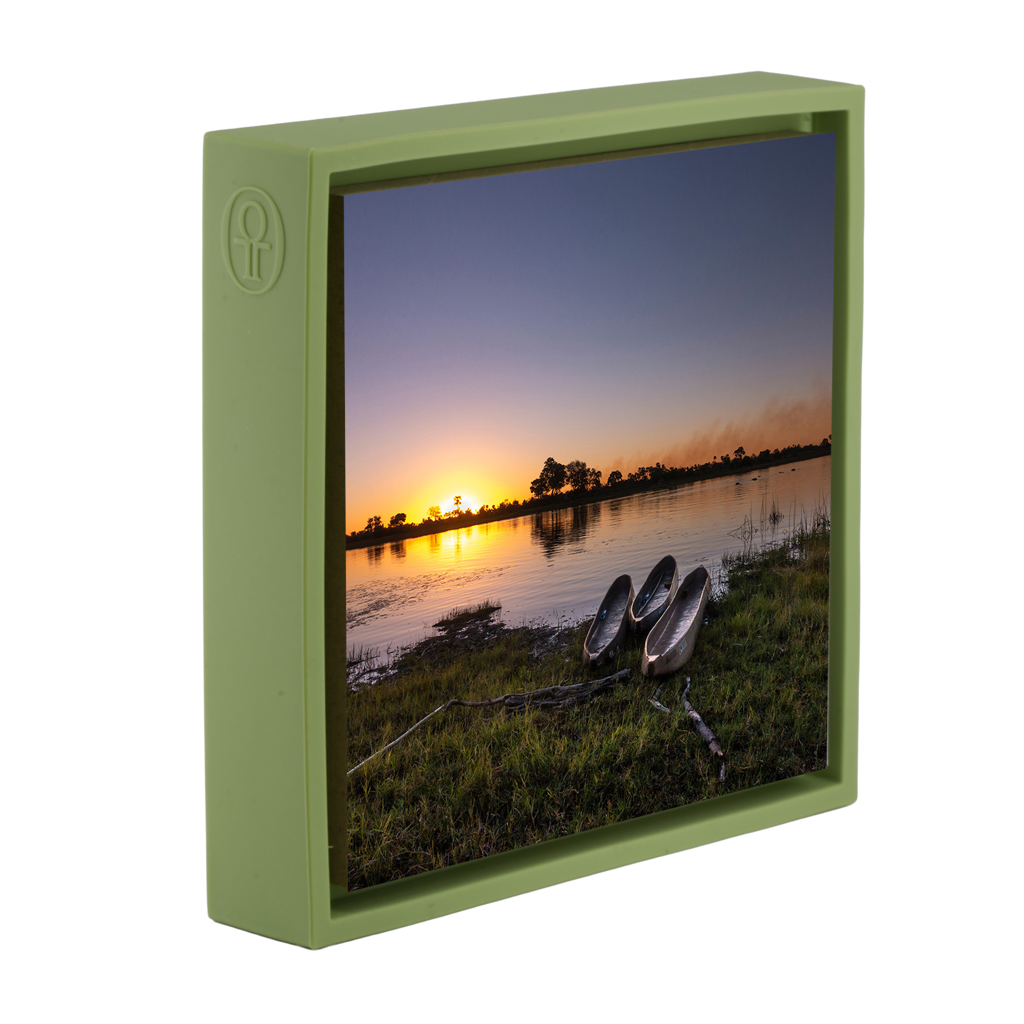 Three Canoes - Lichtgroene Wrapp