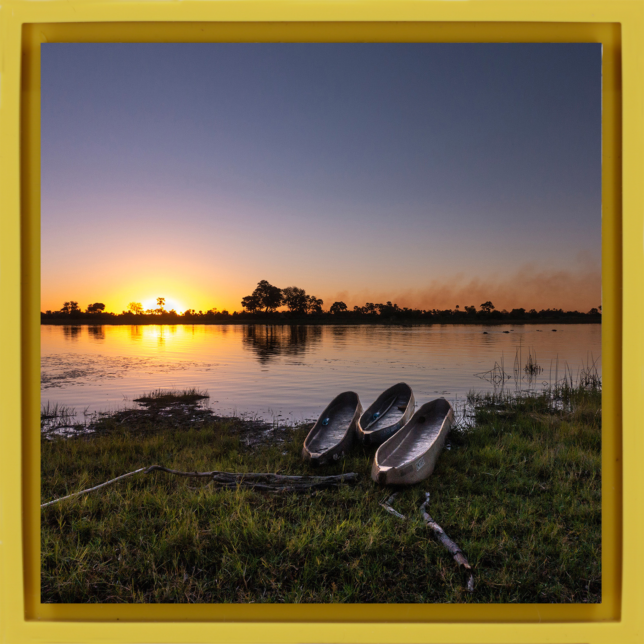 Three Canoes - Gele Wrapp