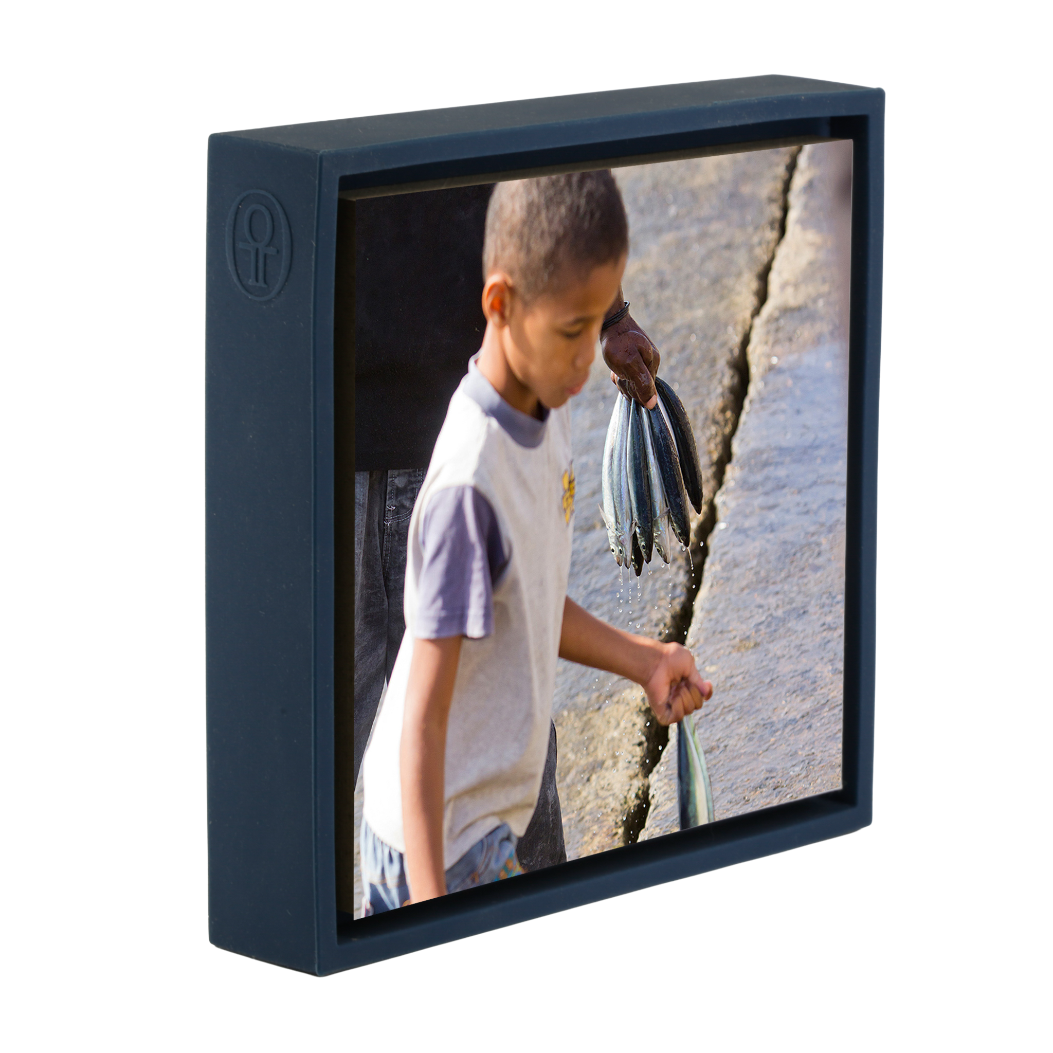 Fish Boy - Emballage bleu foncé