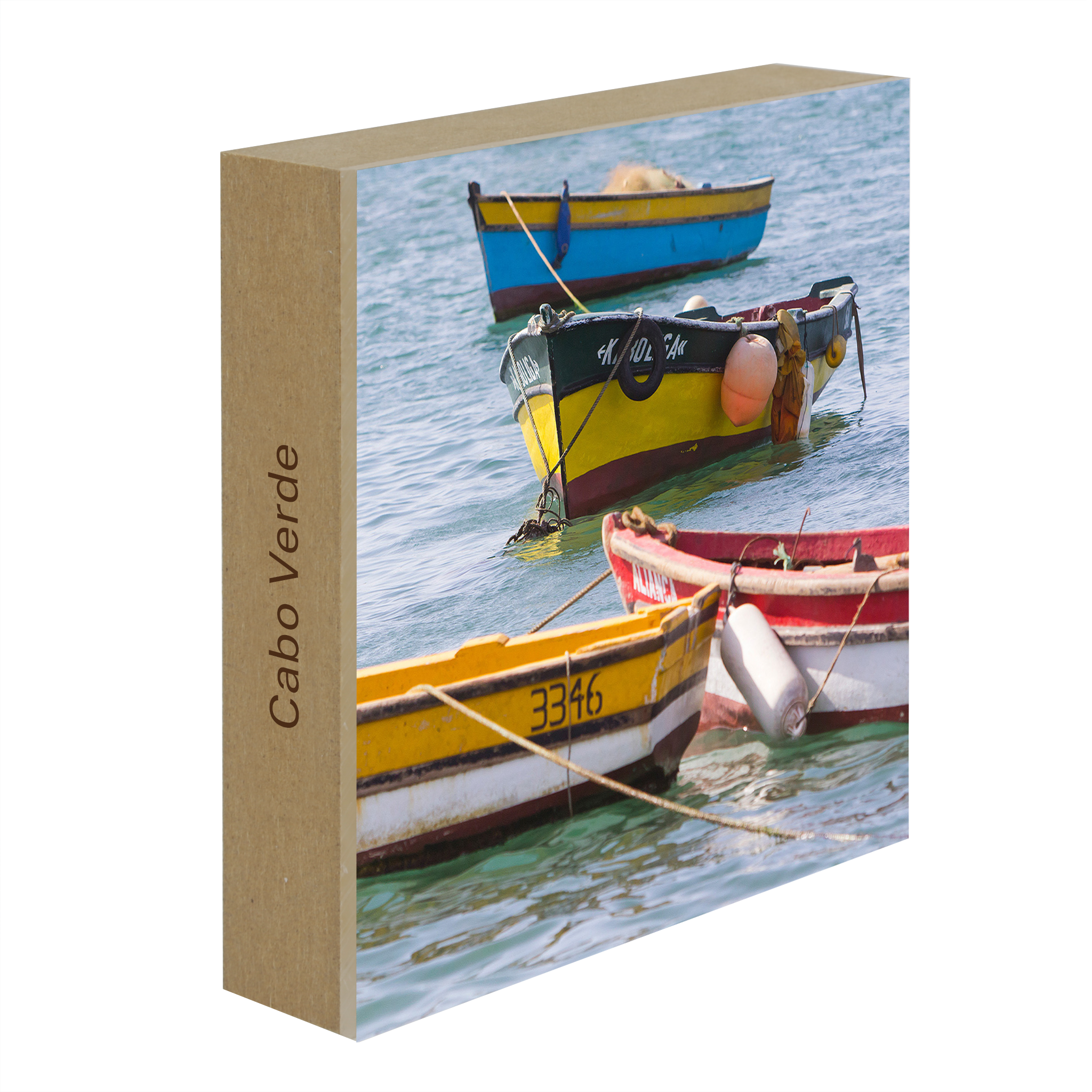 Petits bateaux de pêche - Collection : Cabo Verde