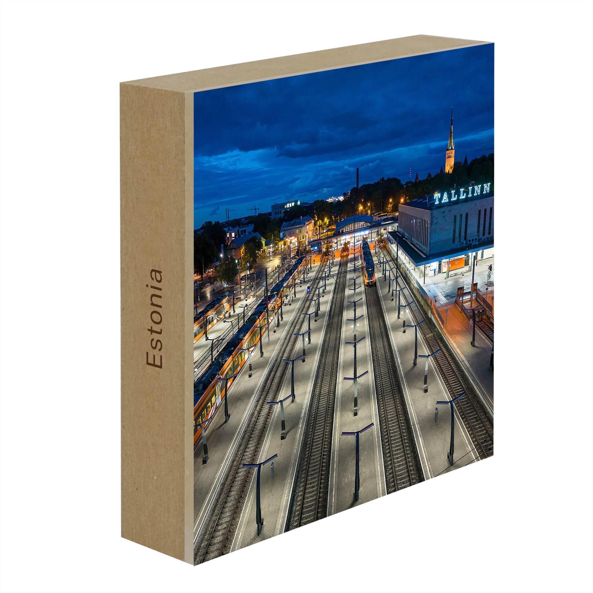 Gare de Tallinn - Collection : Estonie