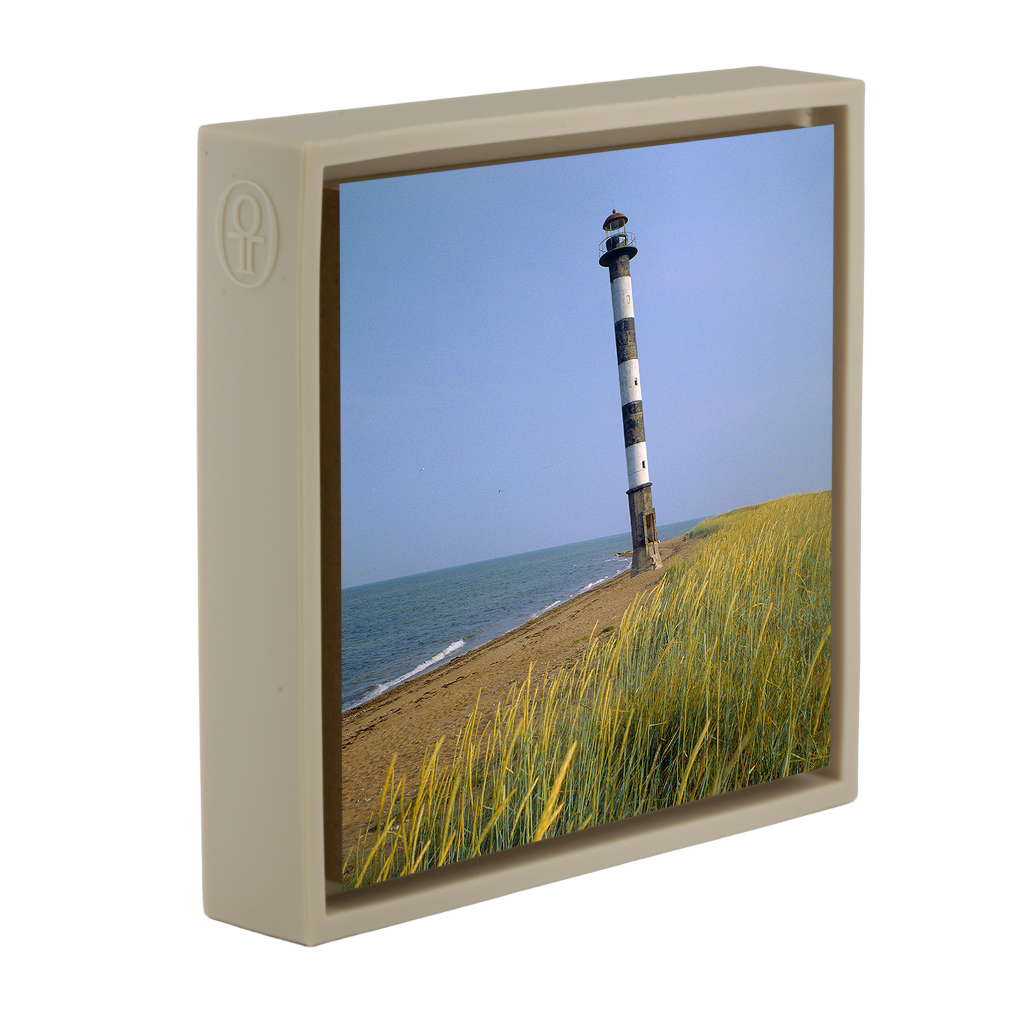 Lichtturm - Sandumhüllung