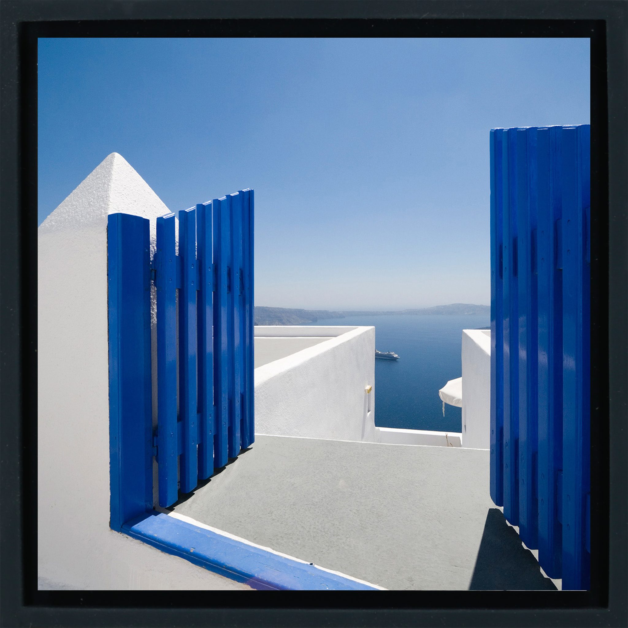 Bleu Blanc - Emballage Noir