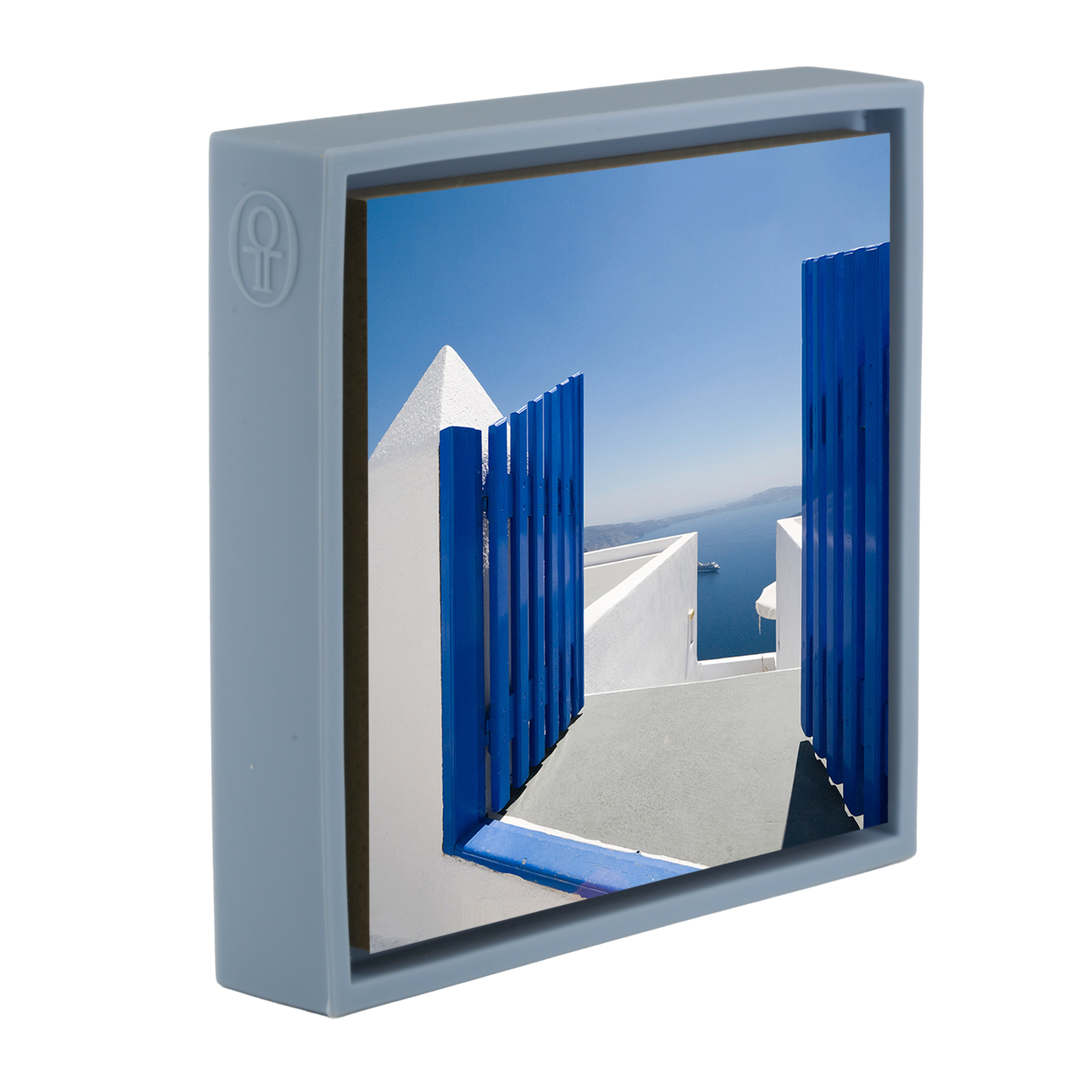 Blau Weiß - Hellblaue Verpackung