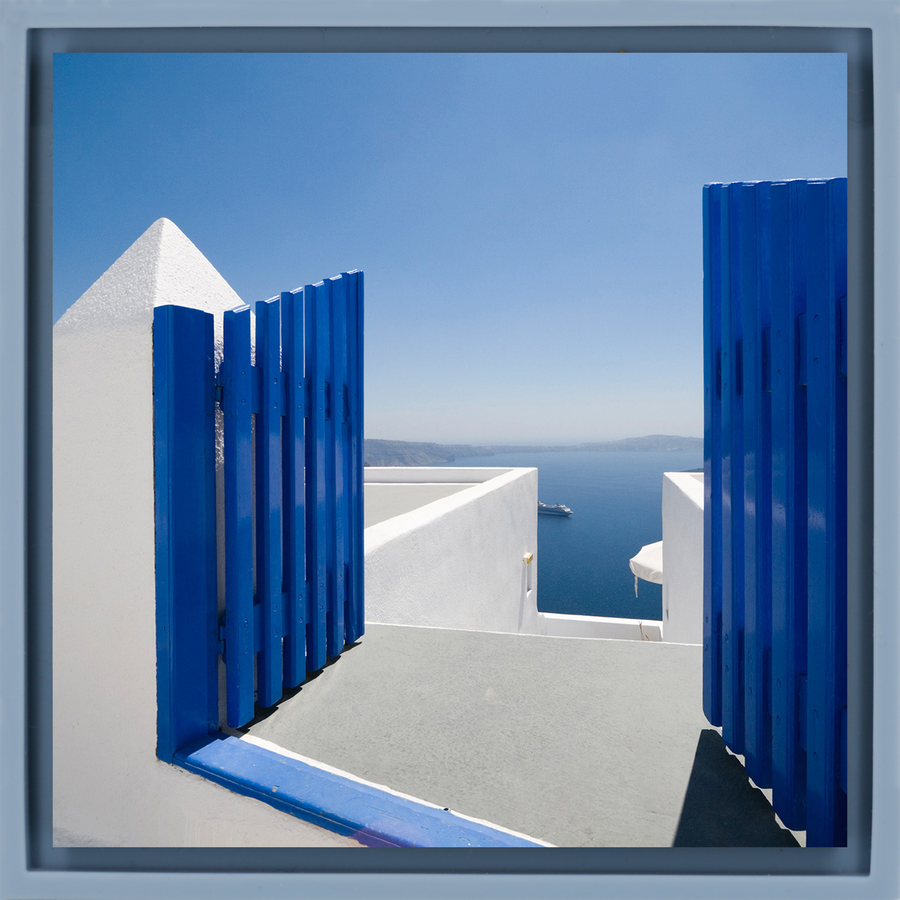 Blue White - Light Blue Wrapp