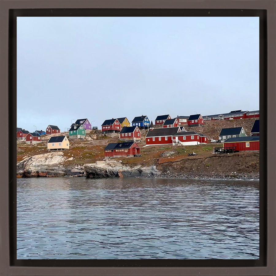 Colored Houses - Brown Wrapp