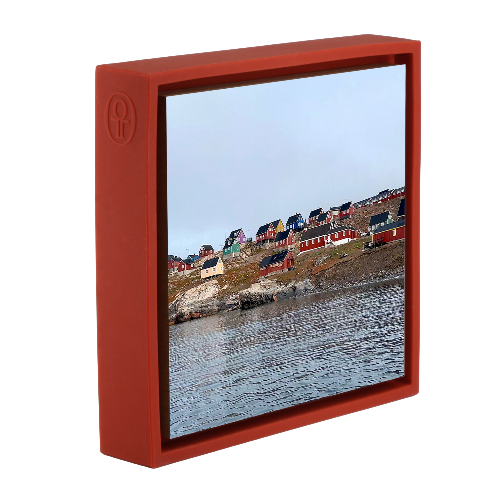 Colored Houses - Red Wrapp