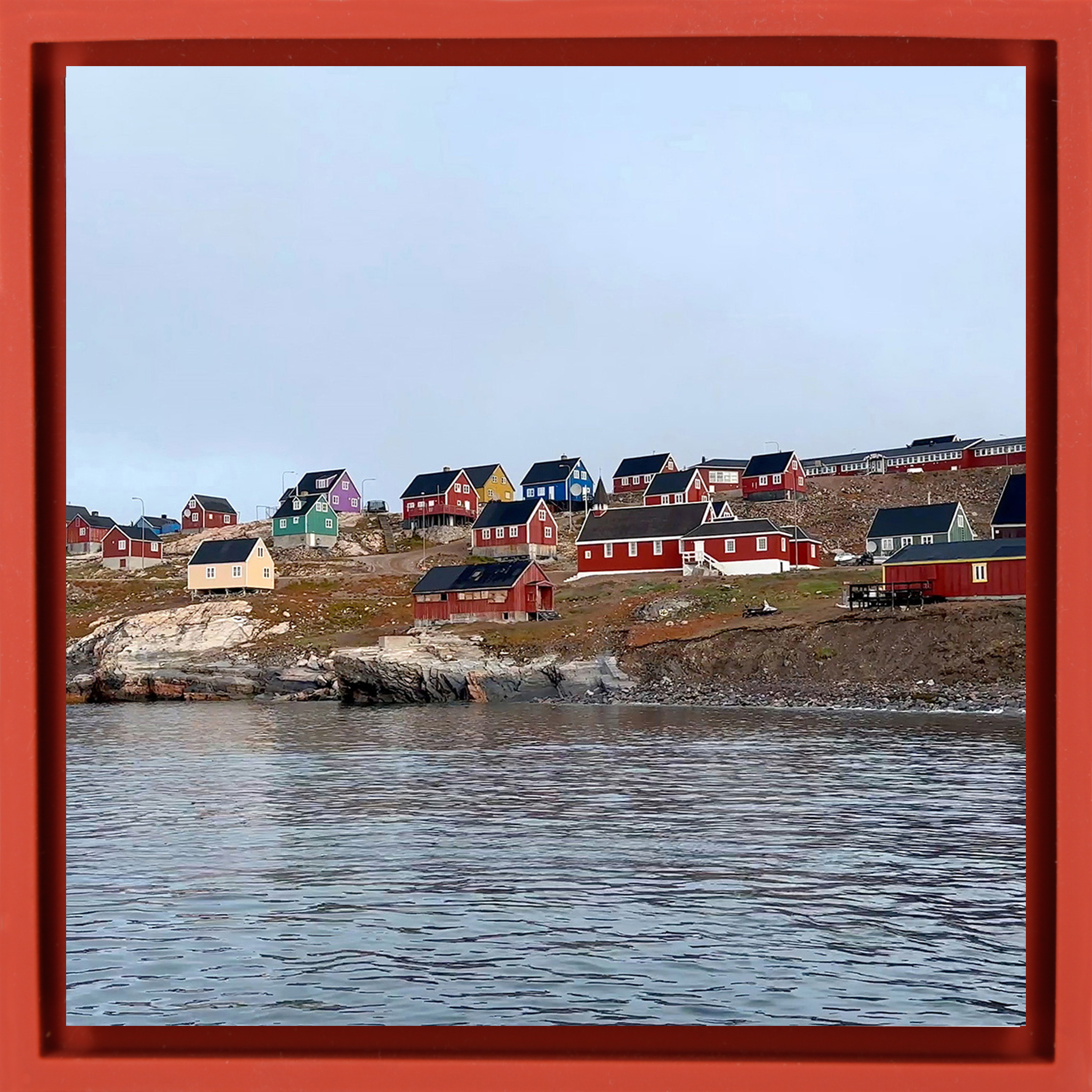 Colored Houses - Red Wrapp