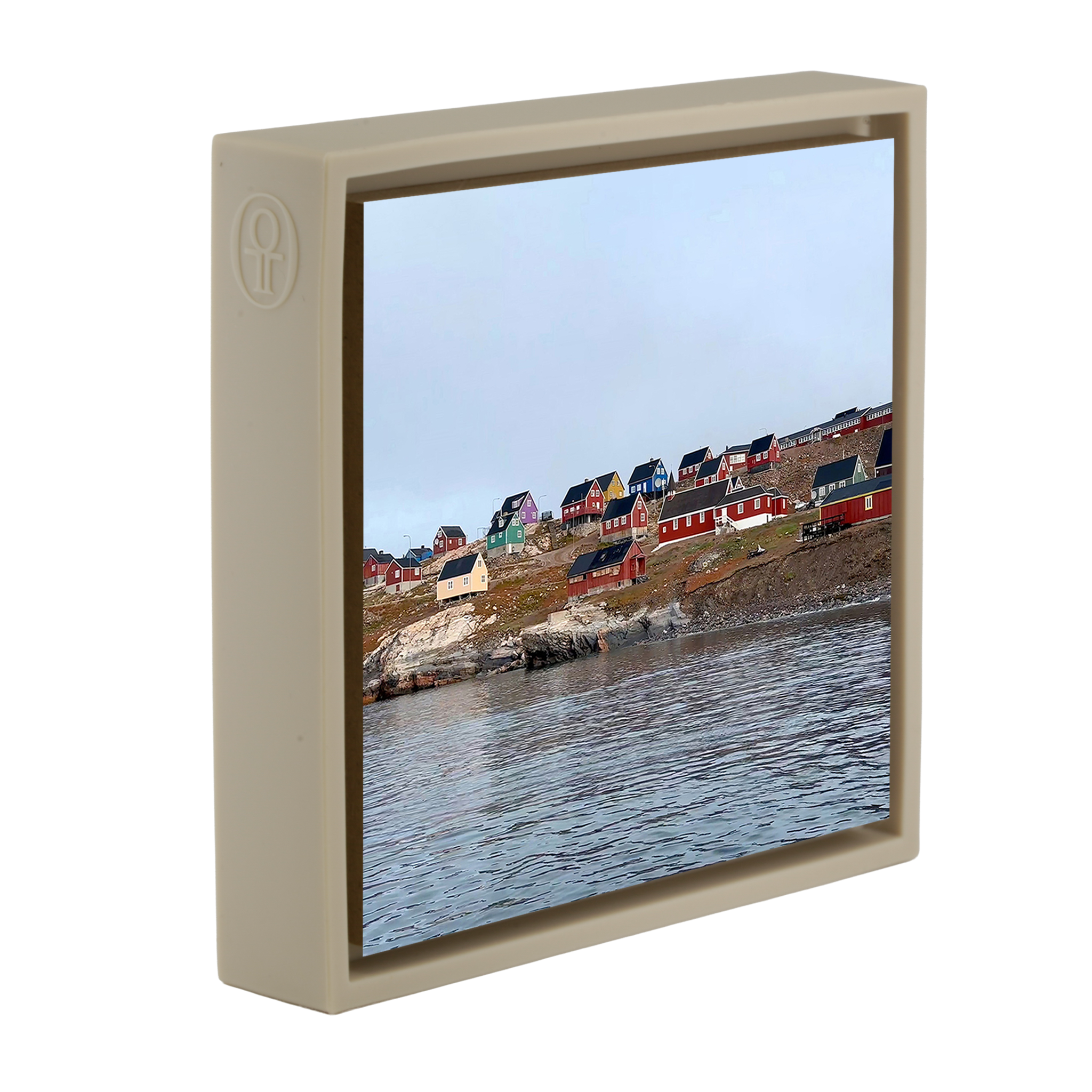 Bunte Häuser - Sand Wrapp