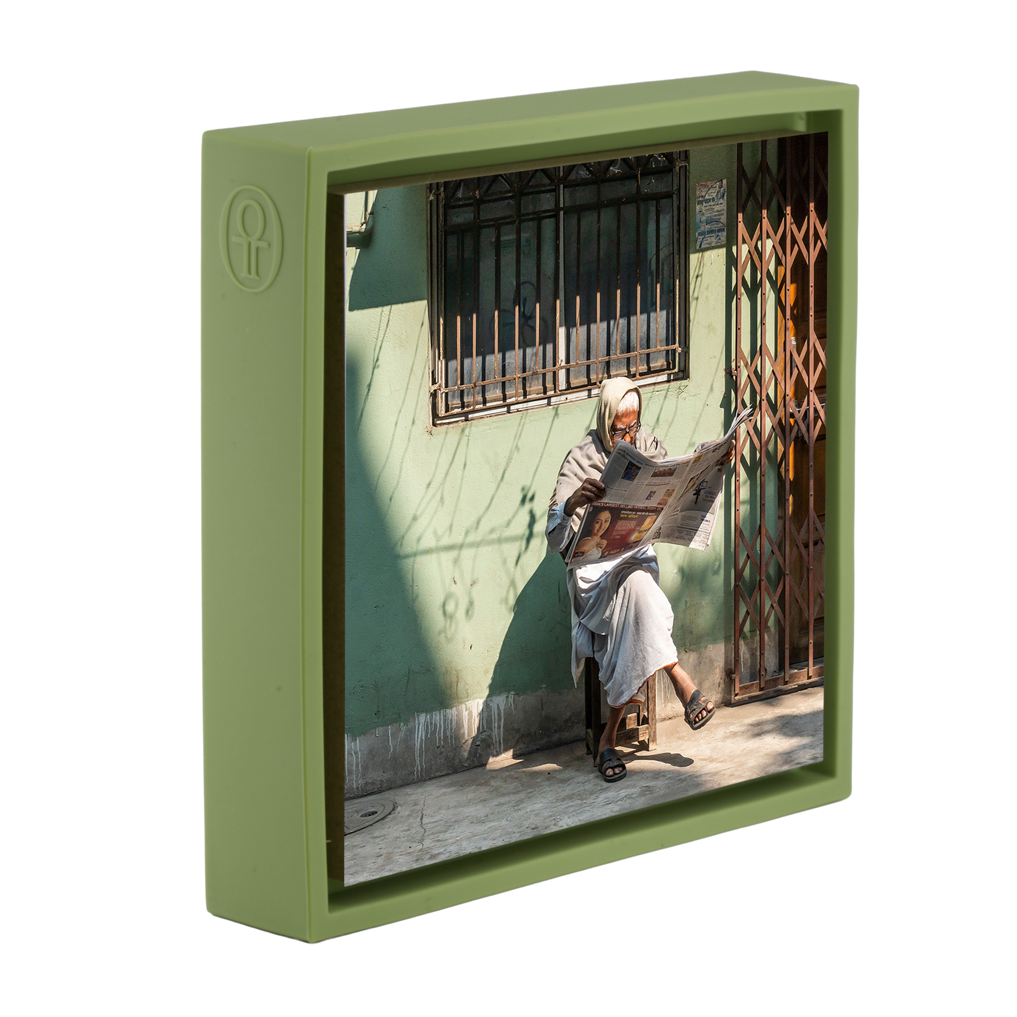 Papier de lecture - Emballage vert clair