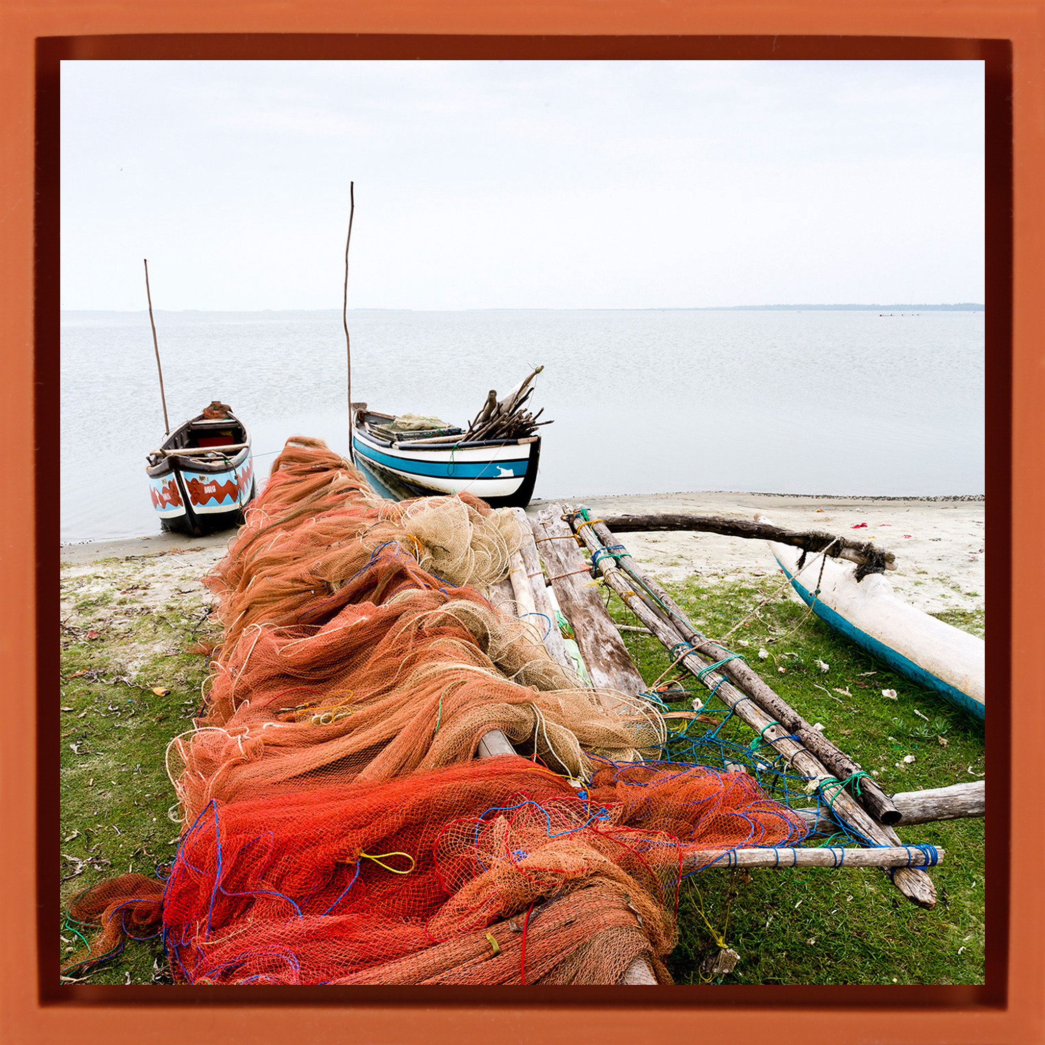 Fisher Boat - Oranje Wrapp