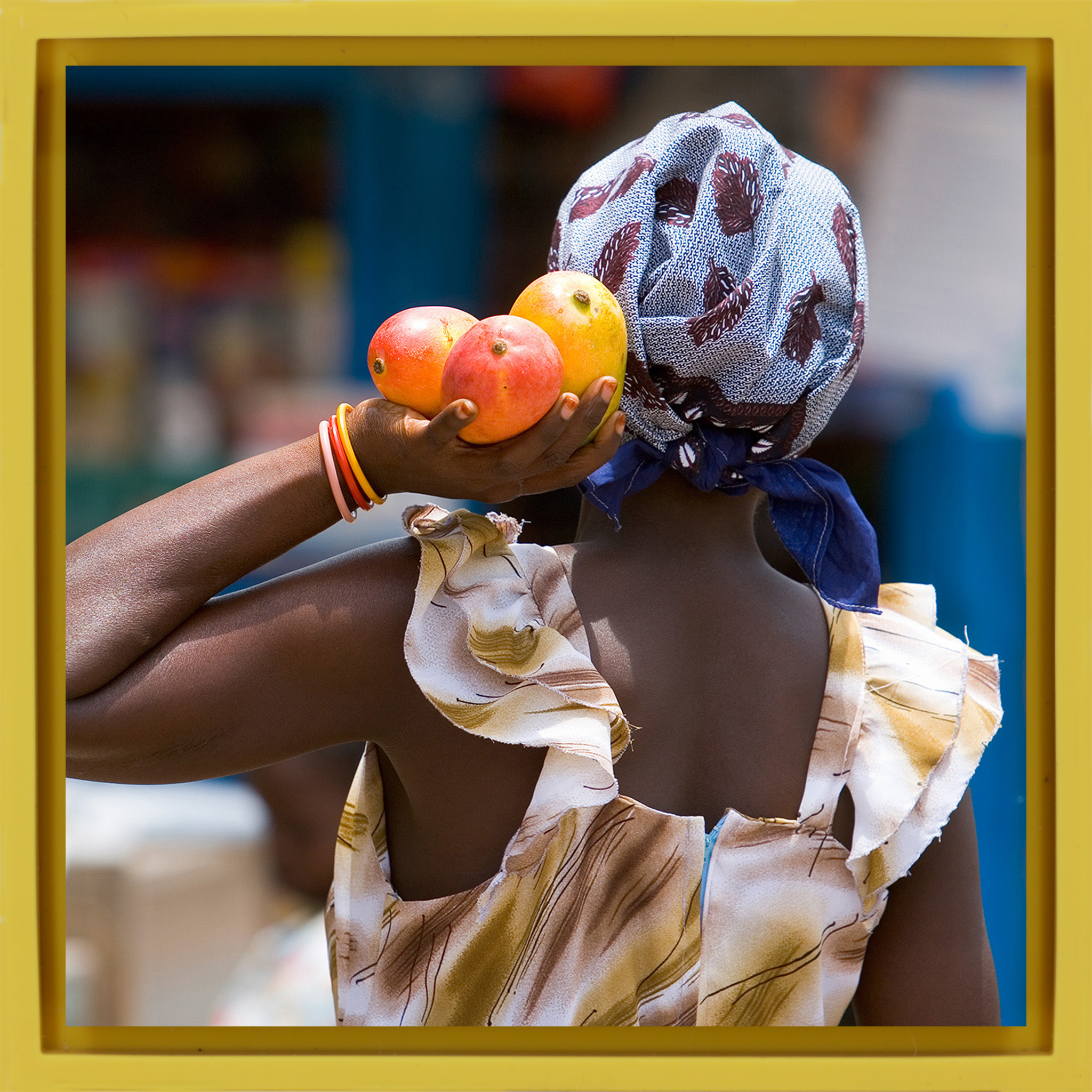 Three Mangos - Gele Wrapp