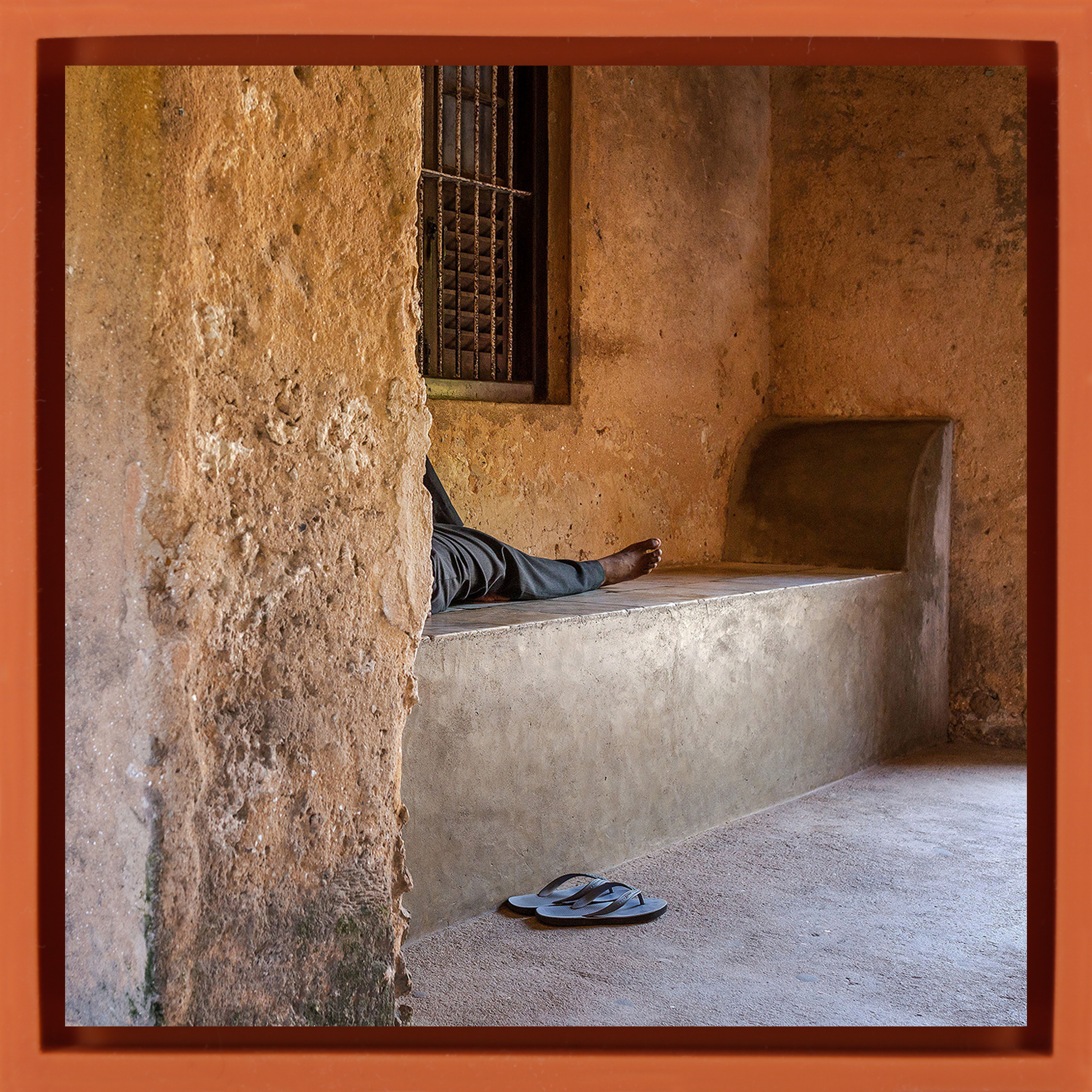 Taking a Rest - Orange Wrapp