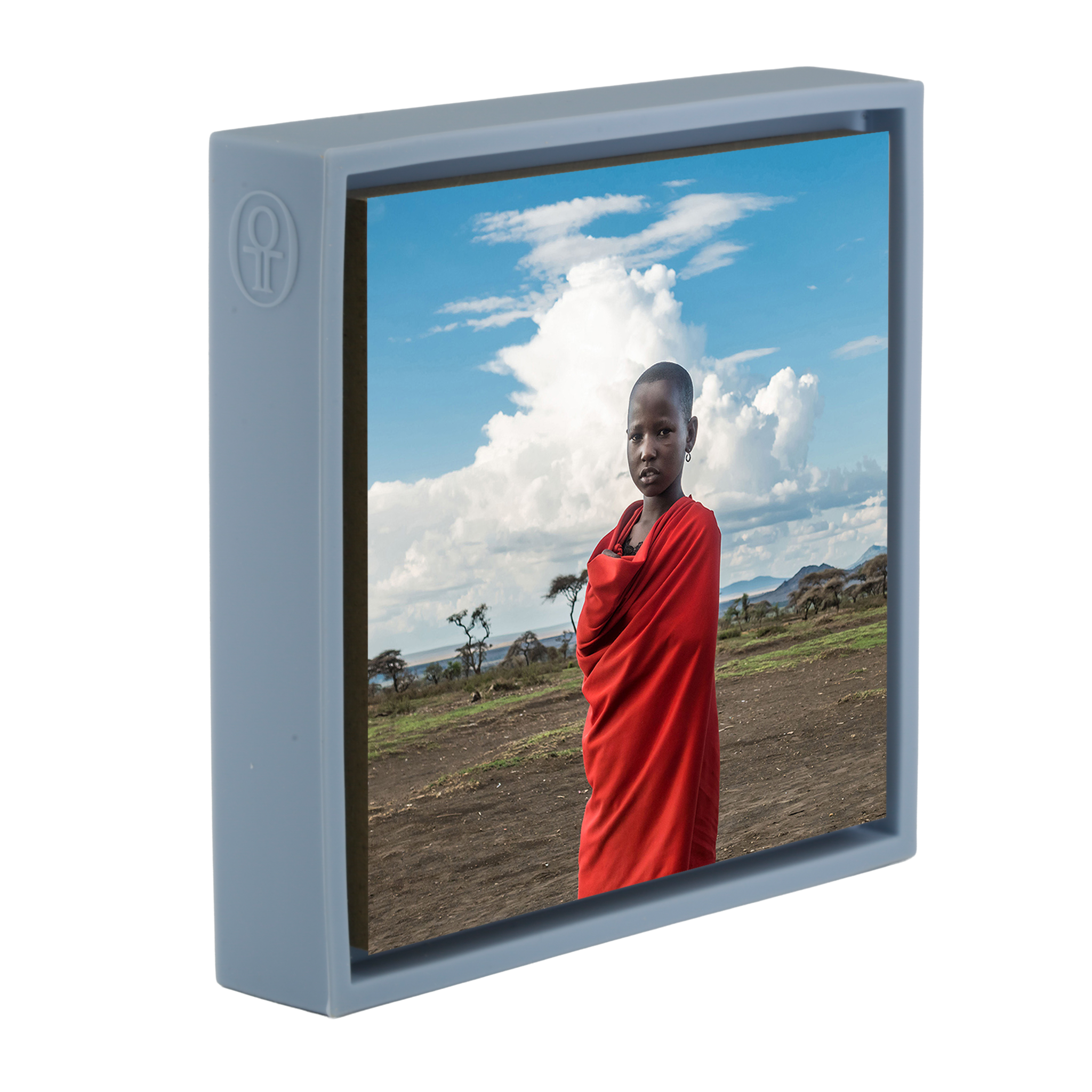 Kid in Red - Light Blue Wrapp