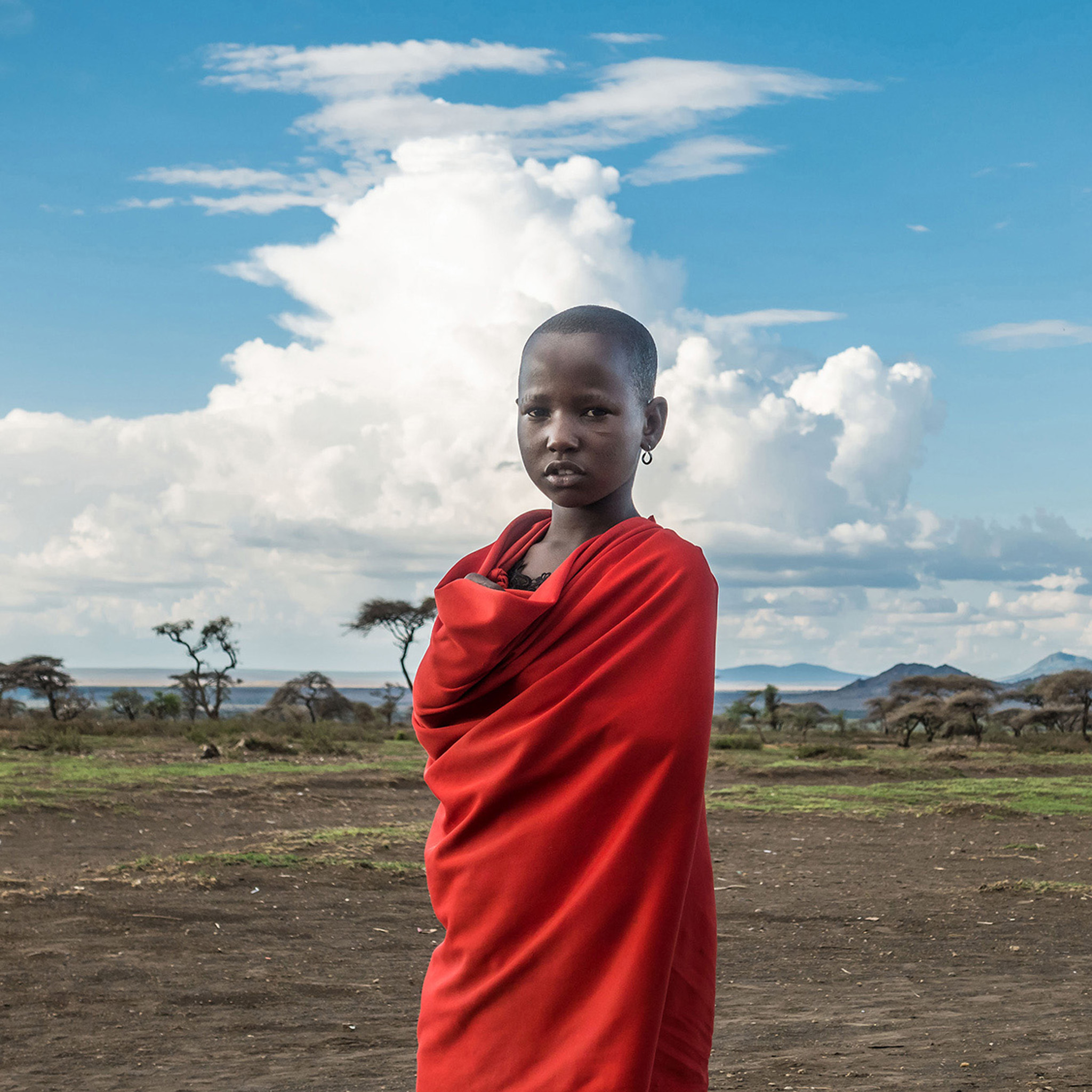 Kid in Red - Collection : Tanzanie