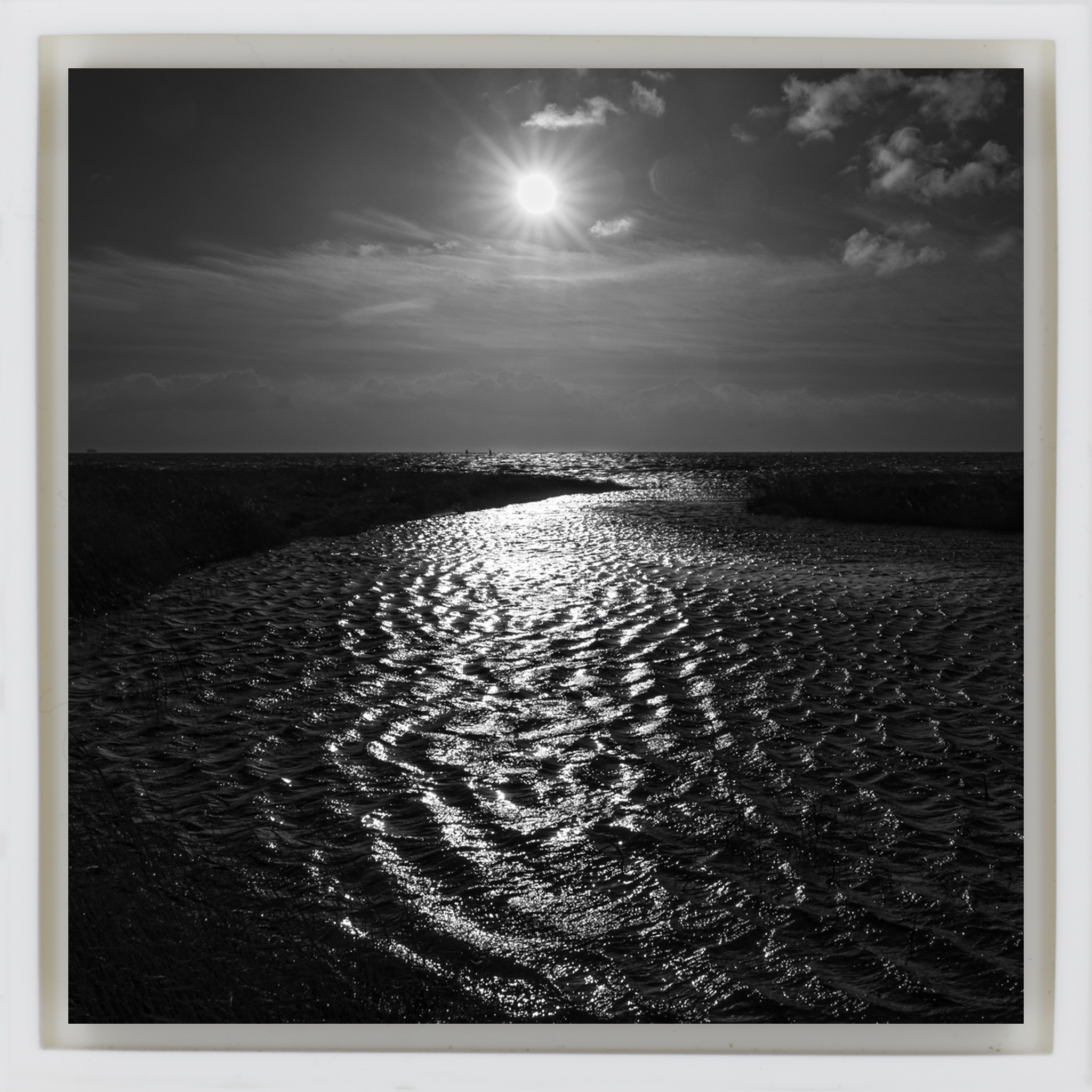 Voie navigable - Enveloppe blanche