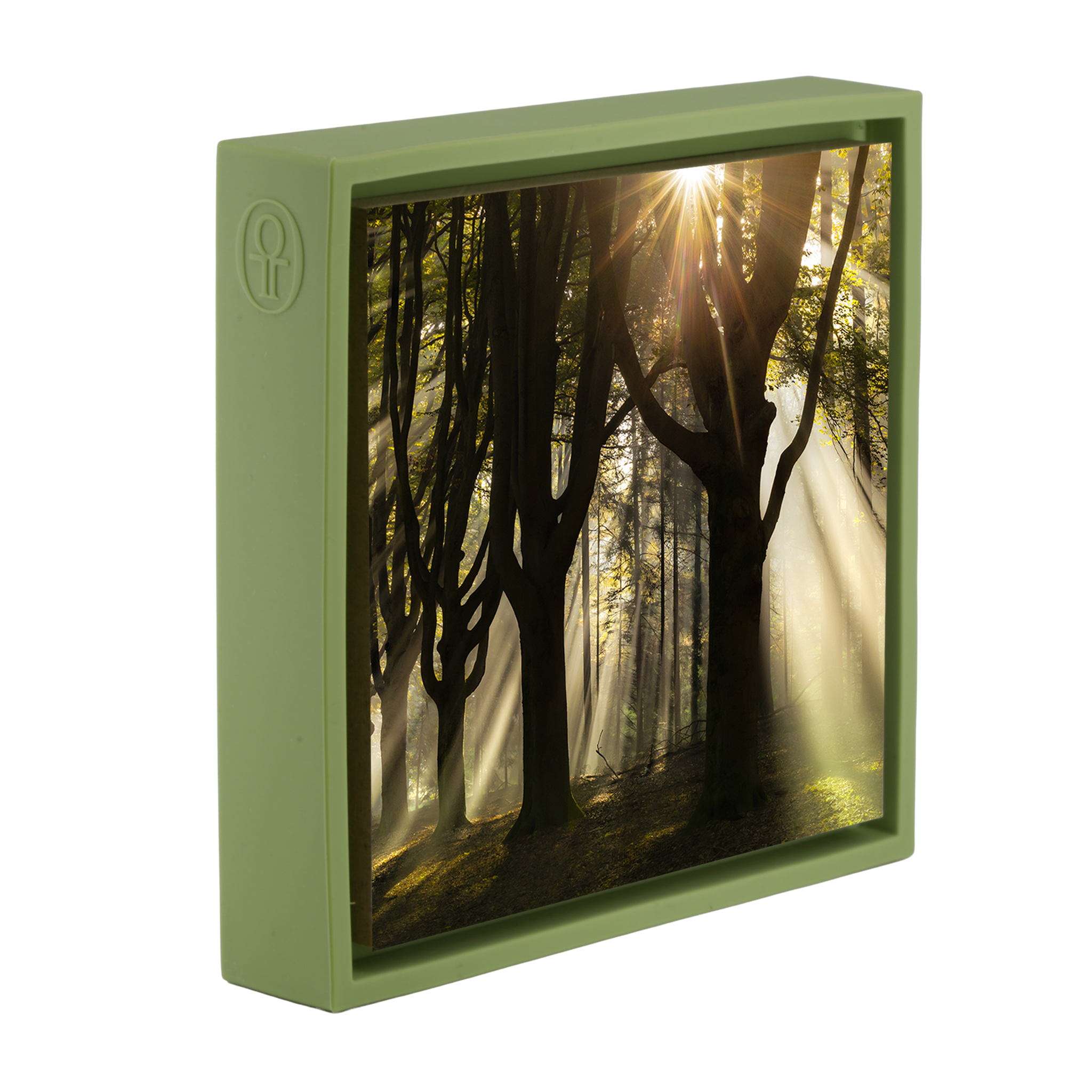 God Rays – Hellgrüne Verpackung