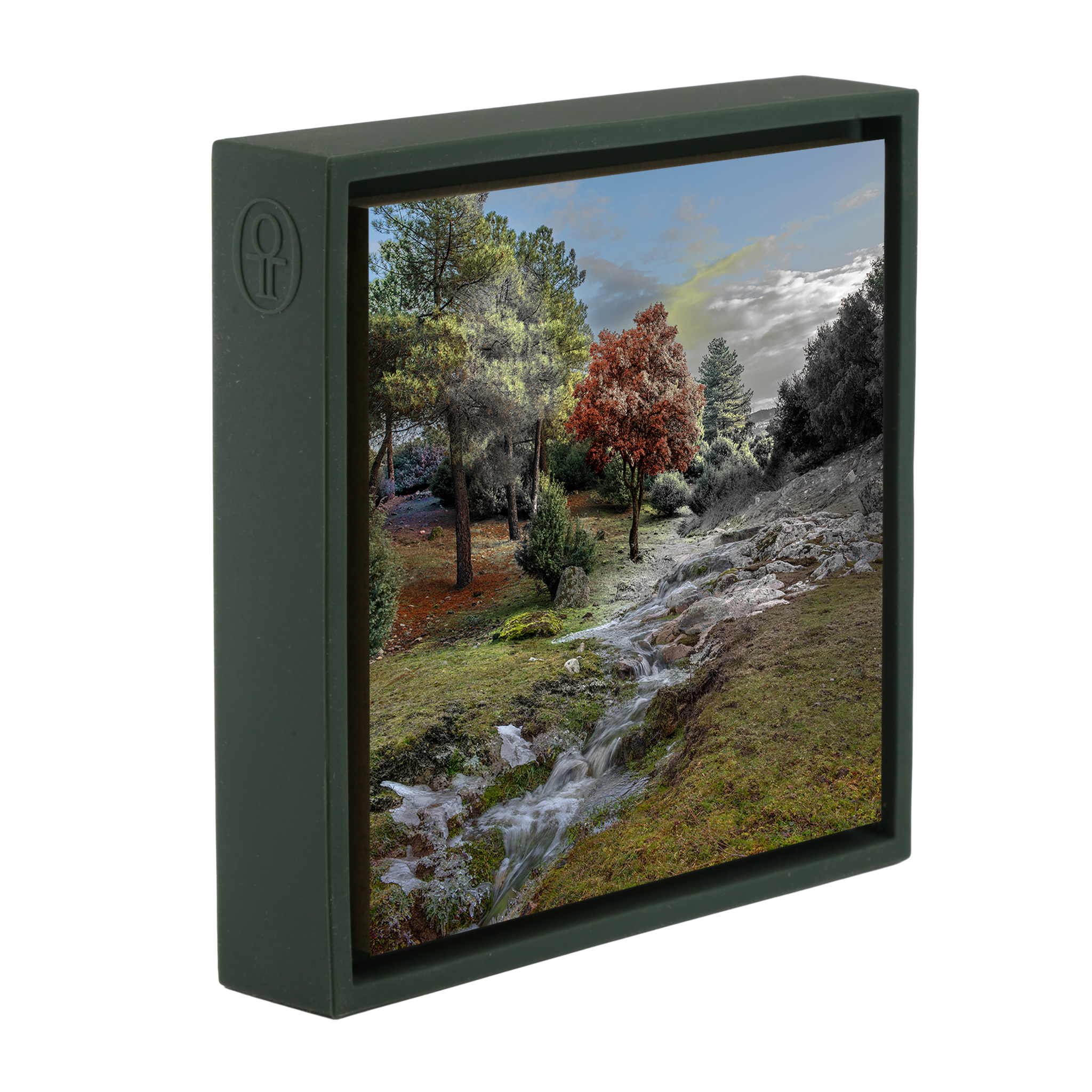 El Color de un Rio- Dark Green Wrapp