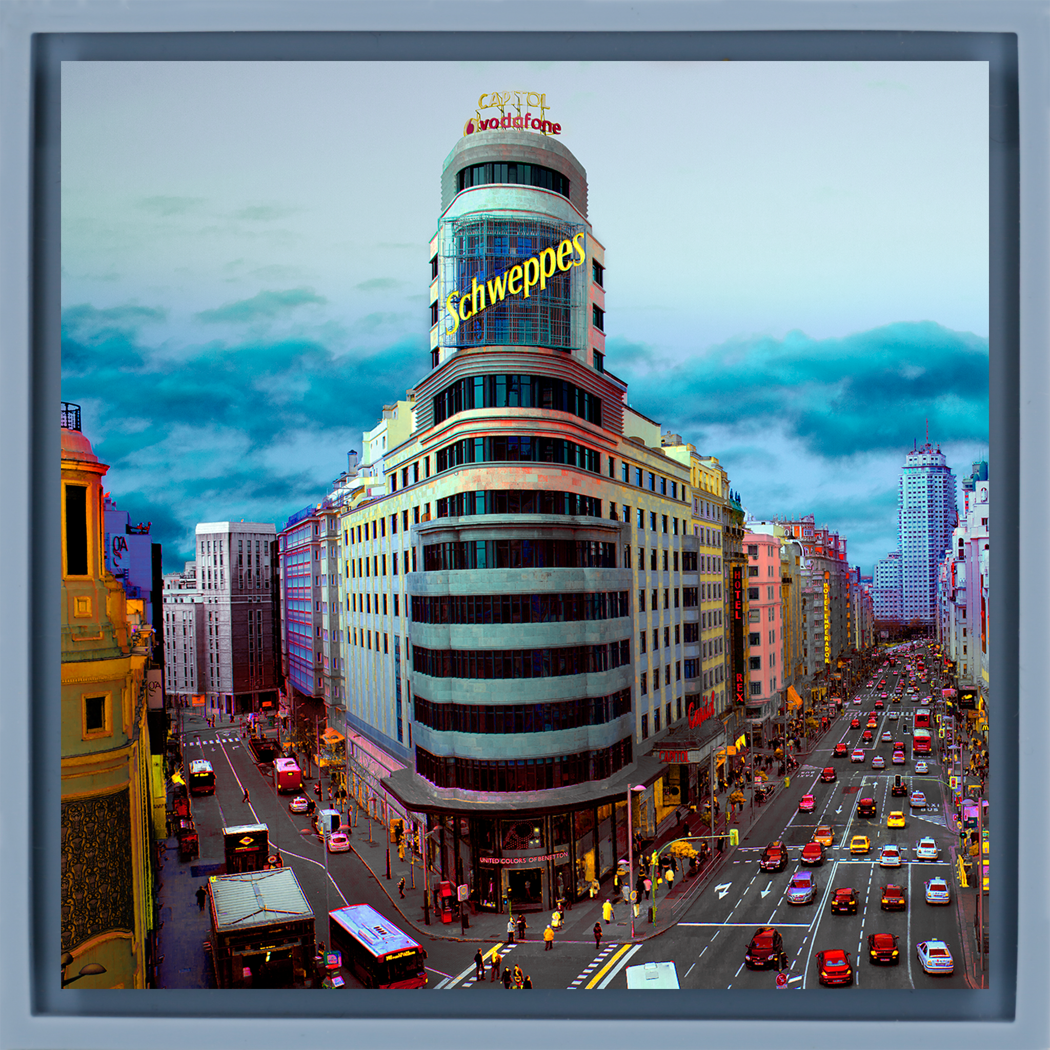 Capitol Azul- Light Blue Wrapp