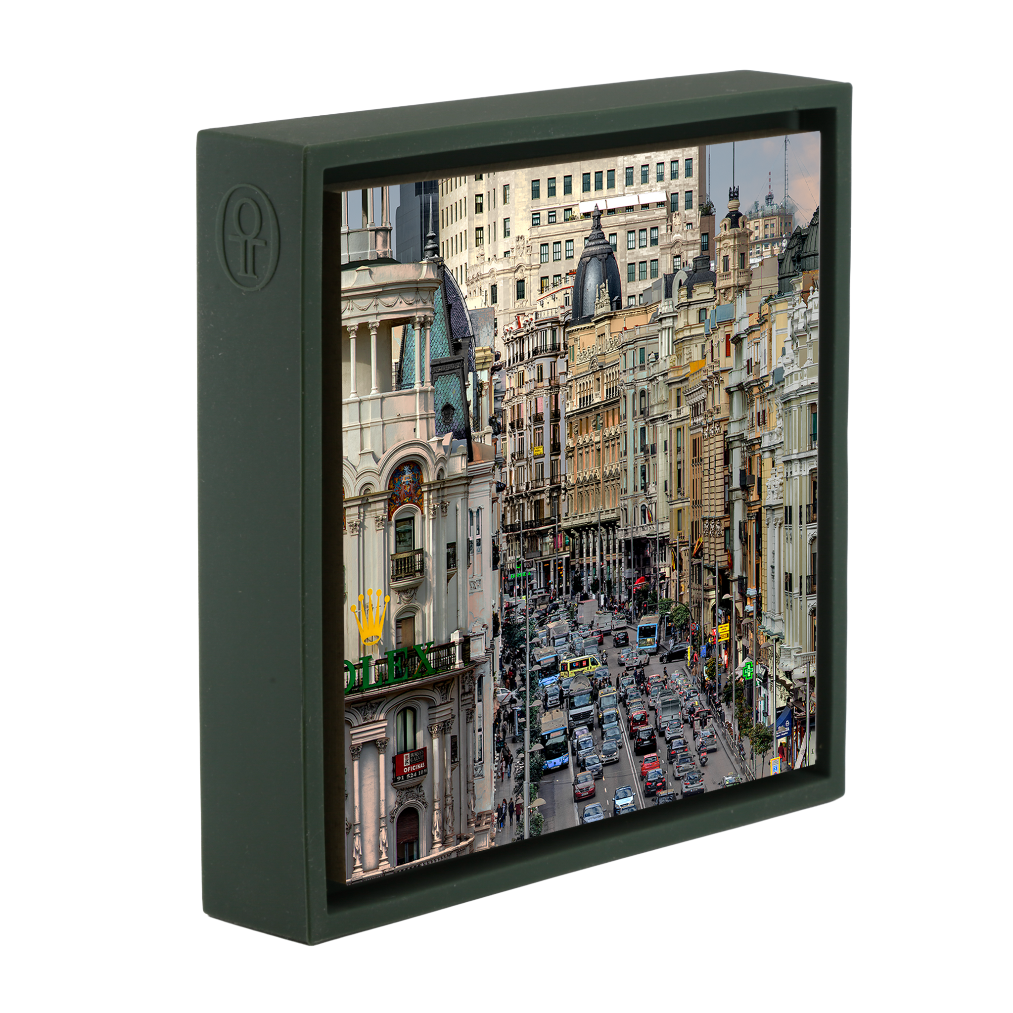 Detalle de Gran Via- Dark Green Wrapp