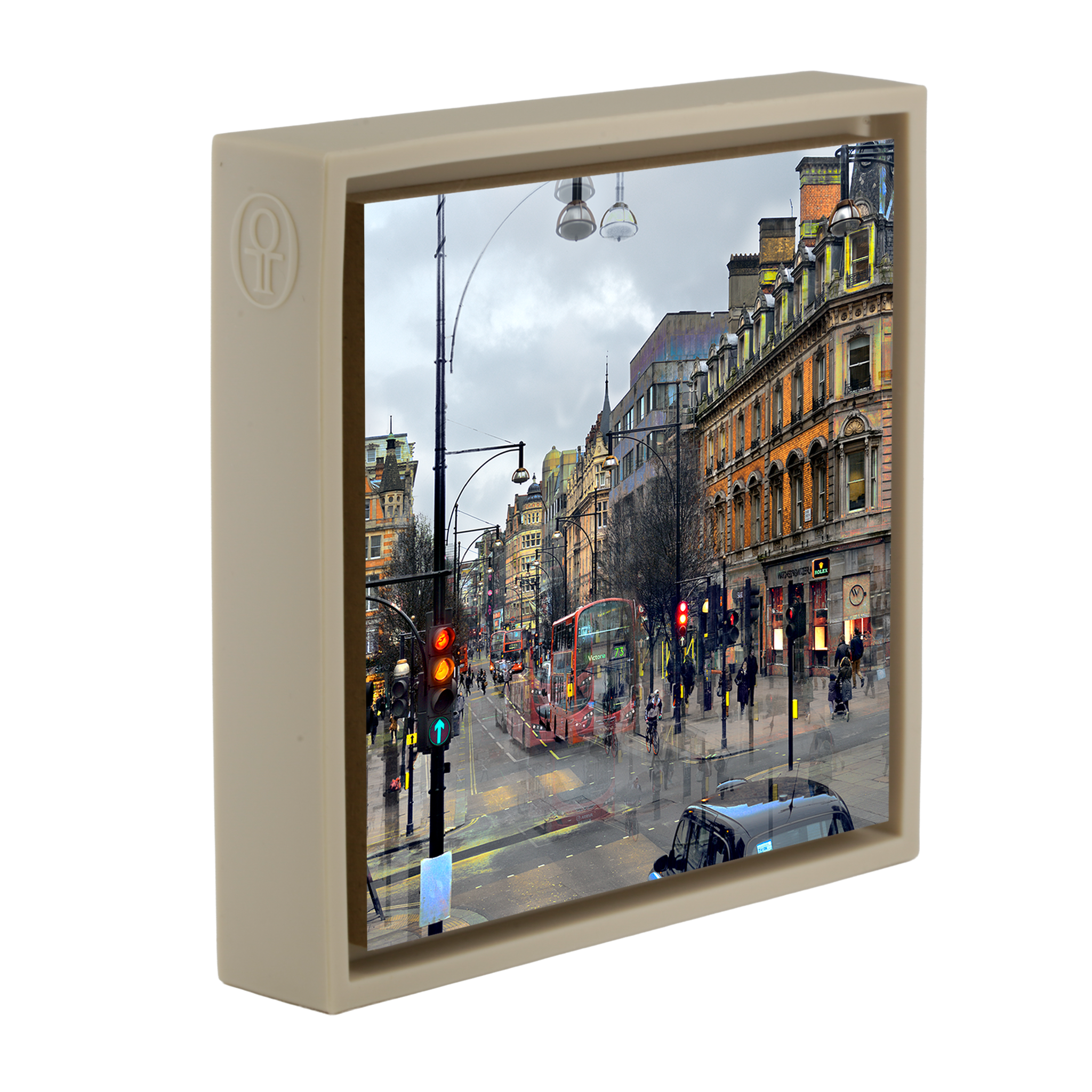Mysterious London - Zandkleurige Wrapp