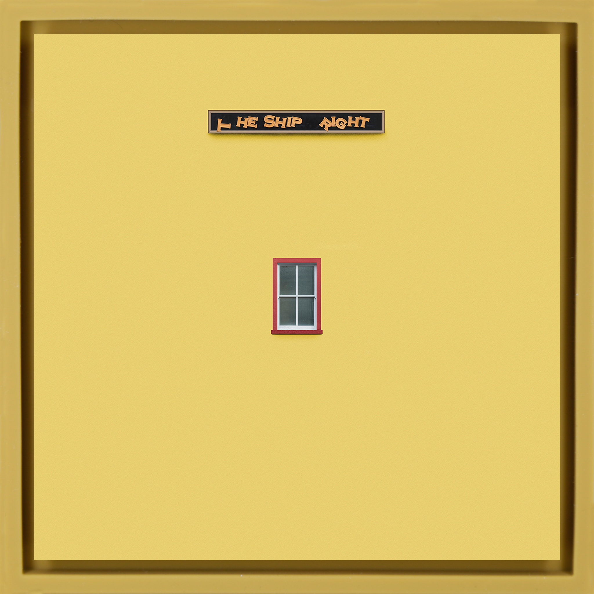 Irish Window Dressing- Ochre Wrapp