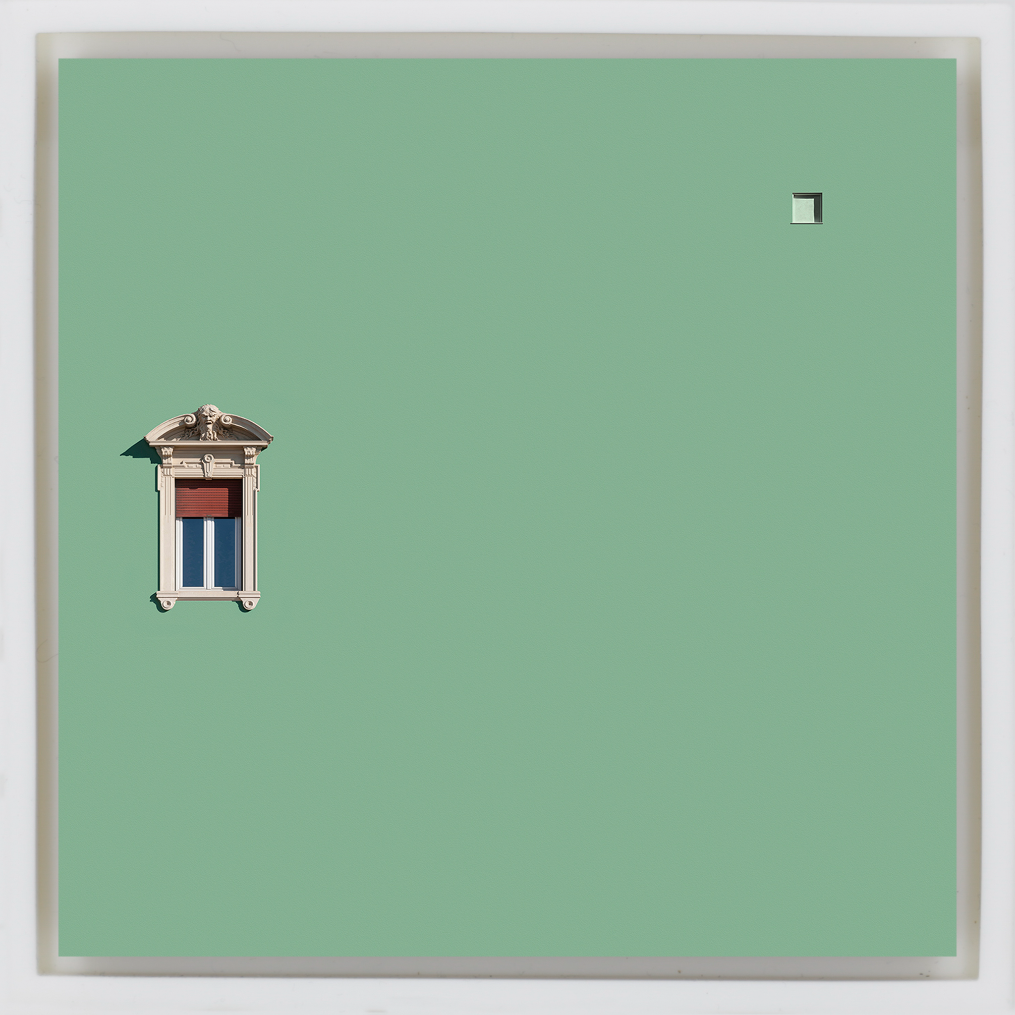 Italian Window Dressing- White Wrapp