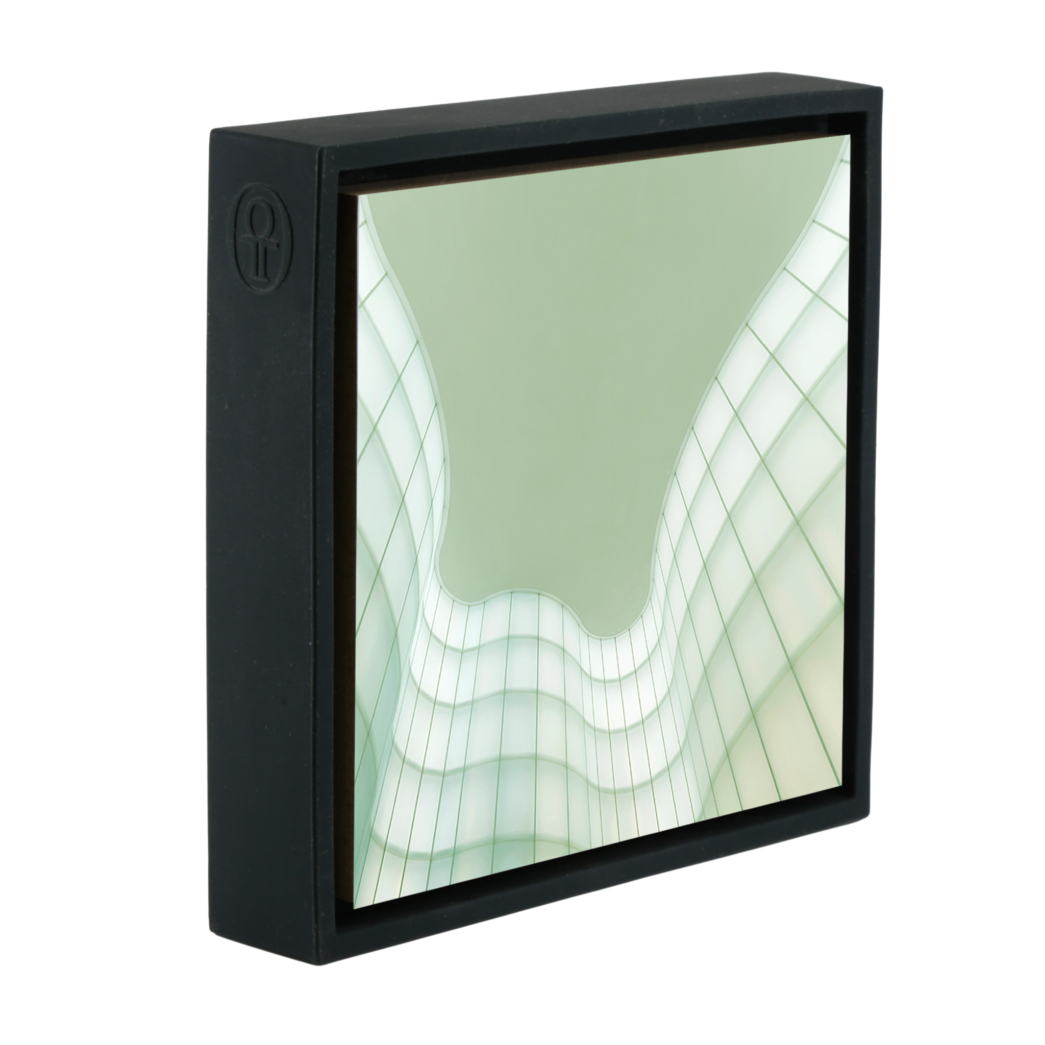 Curvy Wall- Black Wrapp