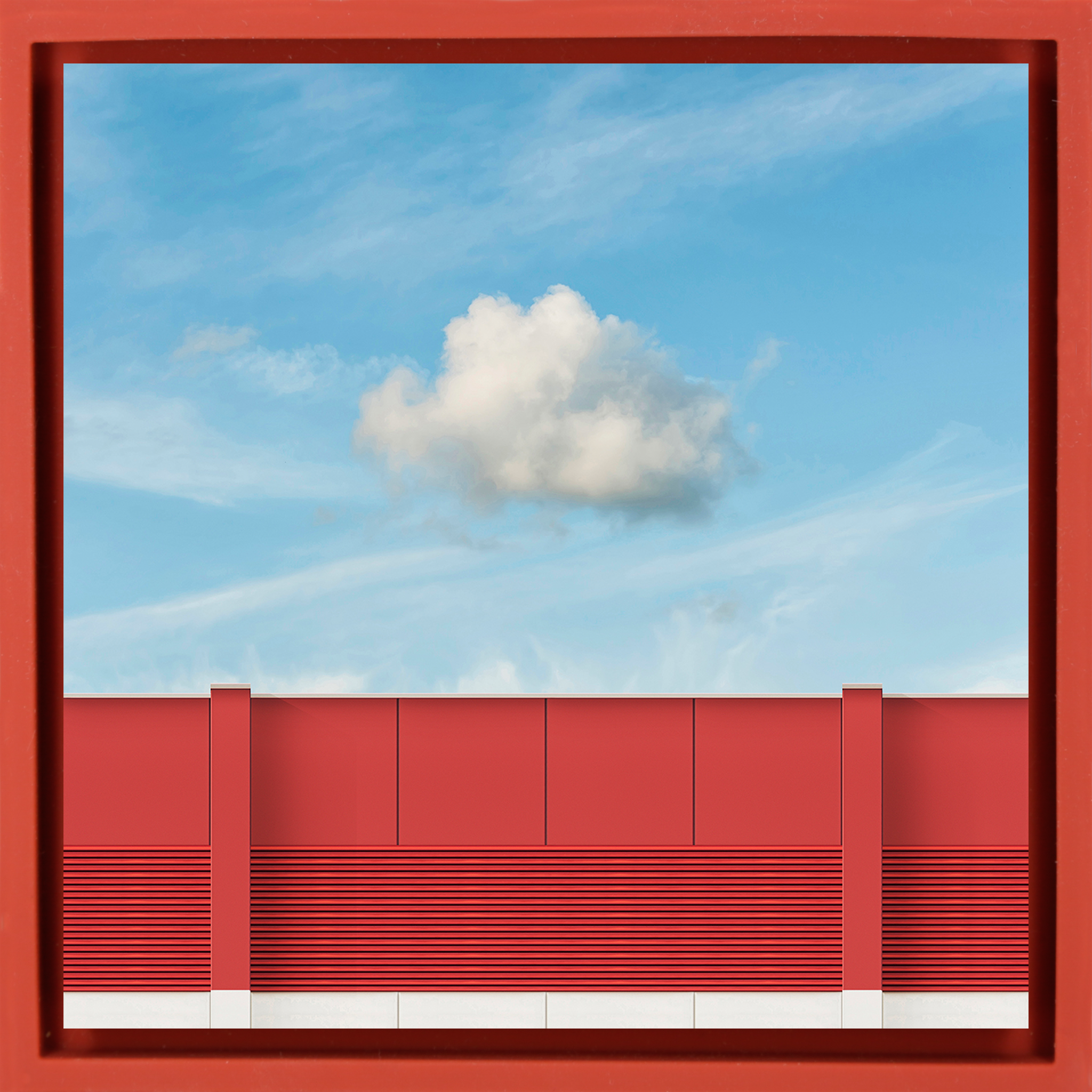 Cloudy Day- Red Wrapp