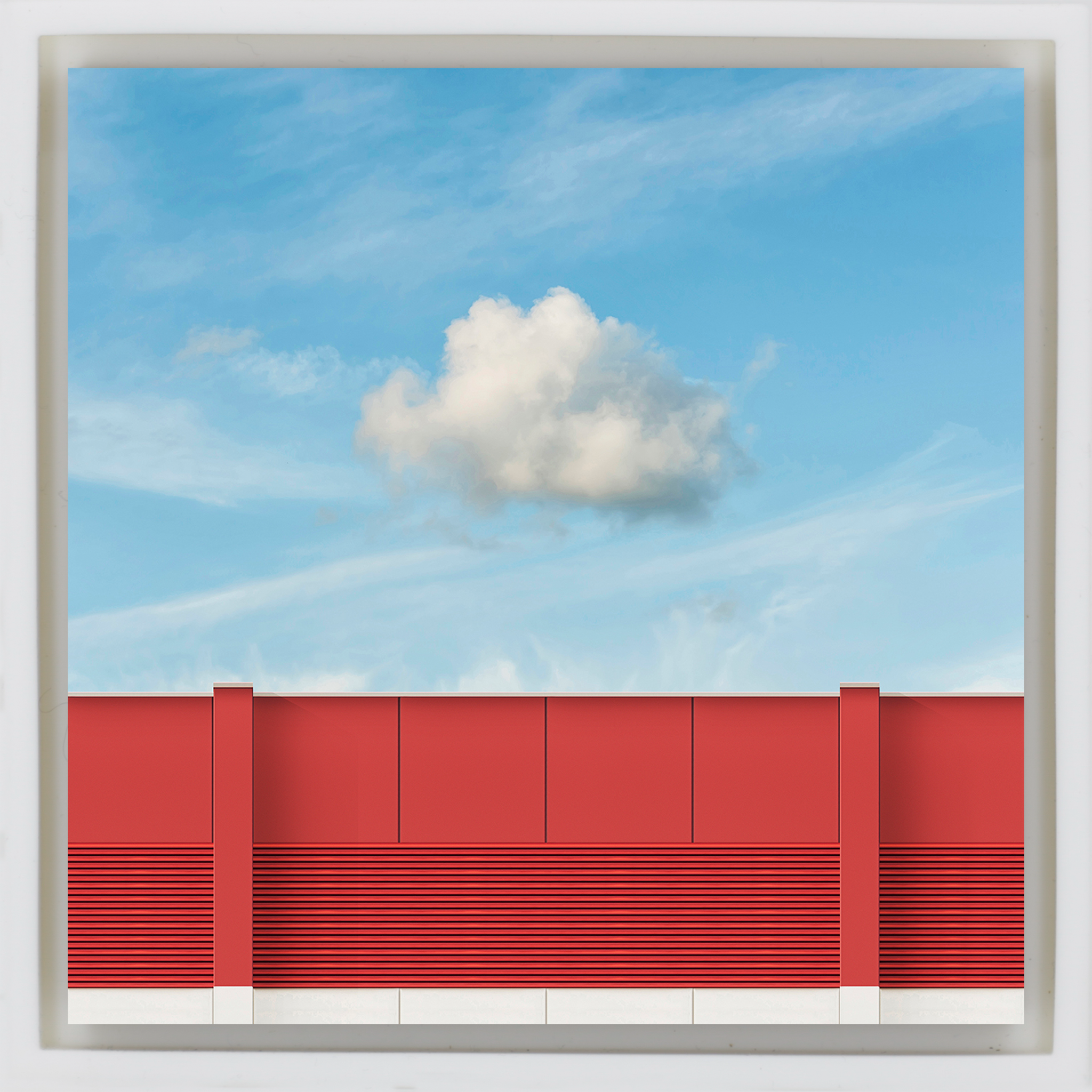 Cloudy Day- White Wrapp