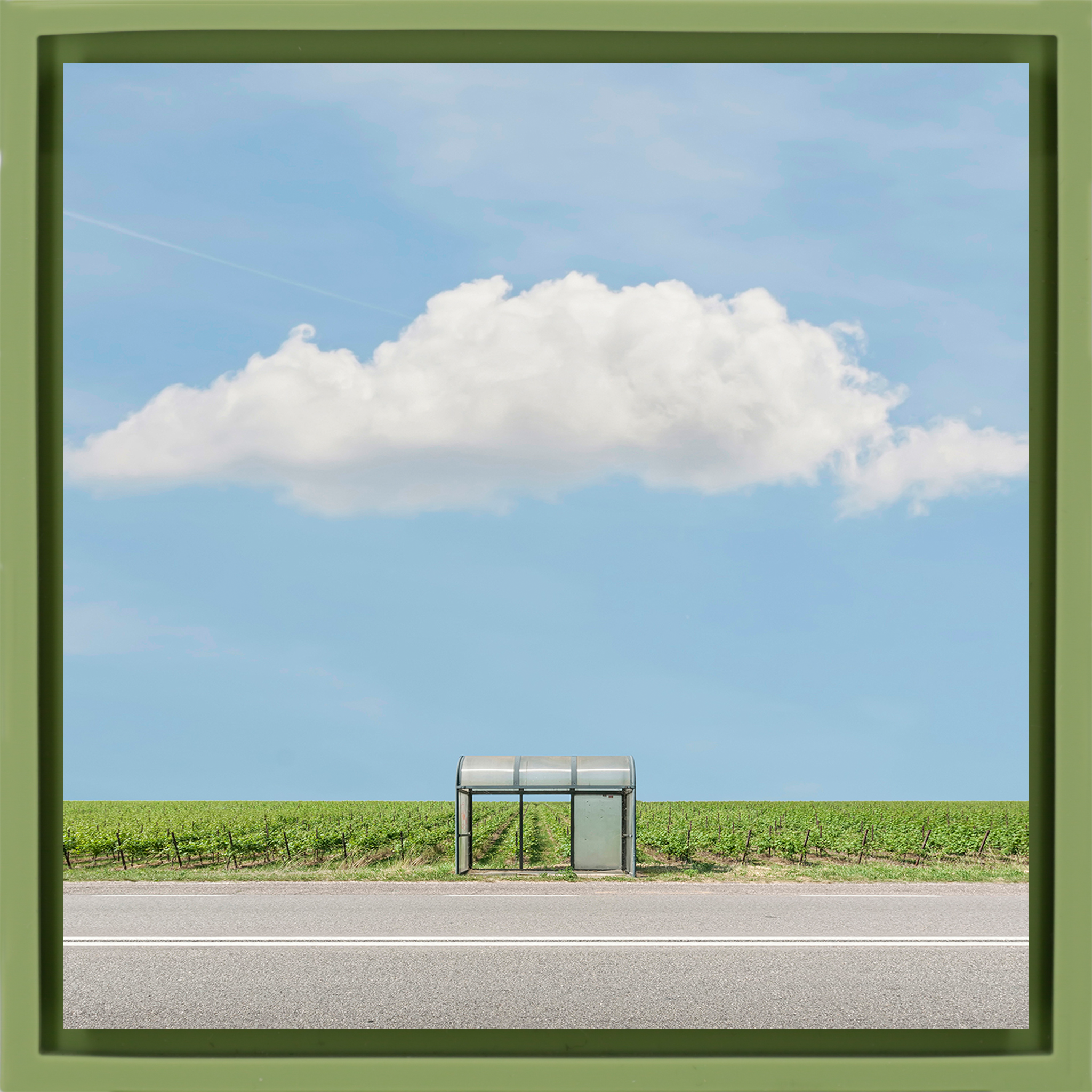 Bus Stop: The Vineyard - Lichtgroene Wrapp