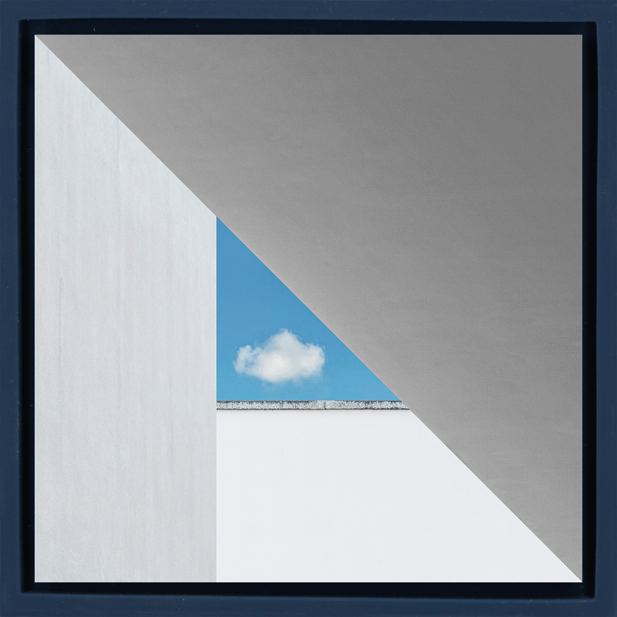 Triangle- Dark Blue Wrapp