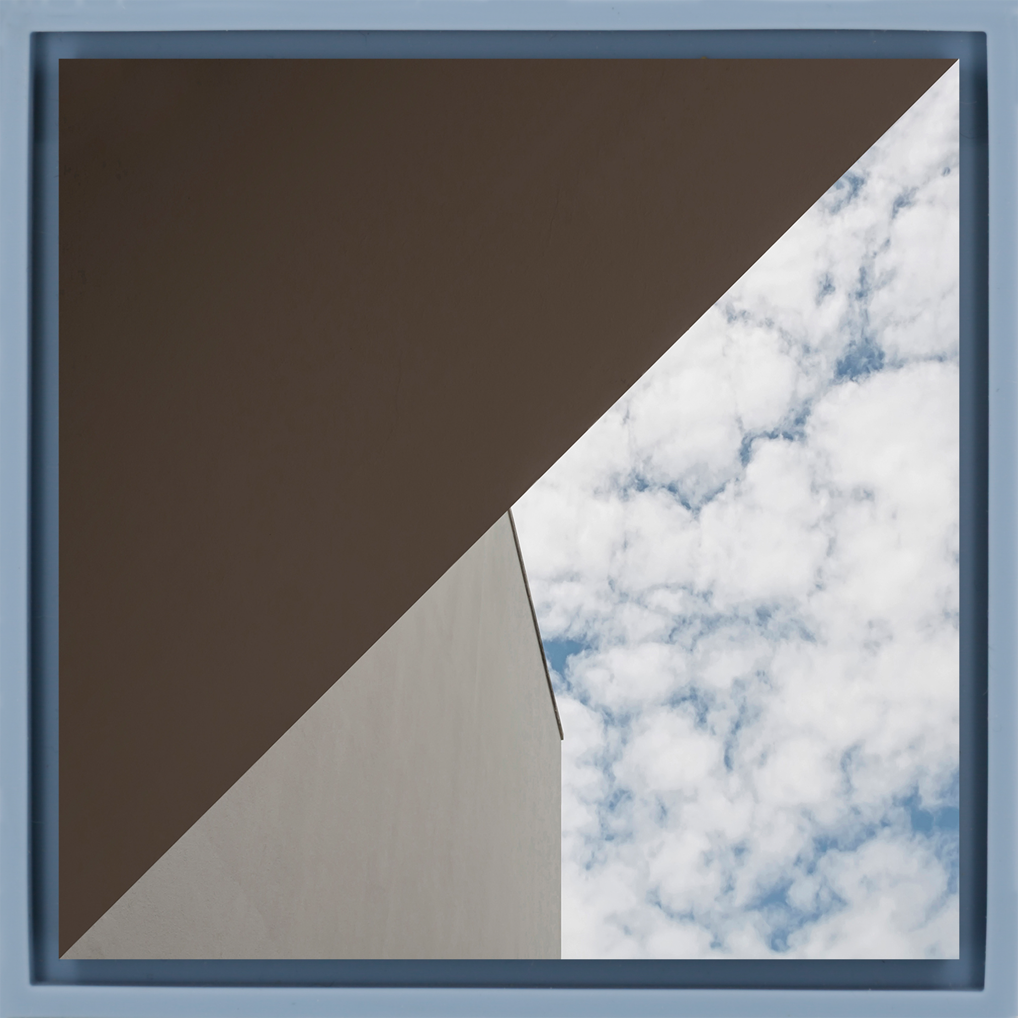 Lines and Clouds- Light Blue Wrapp