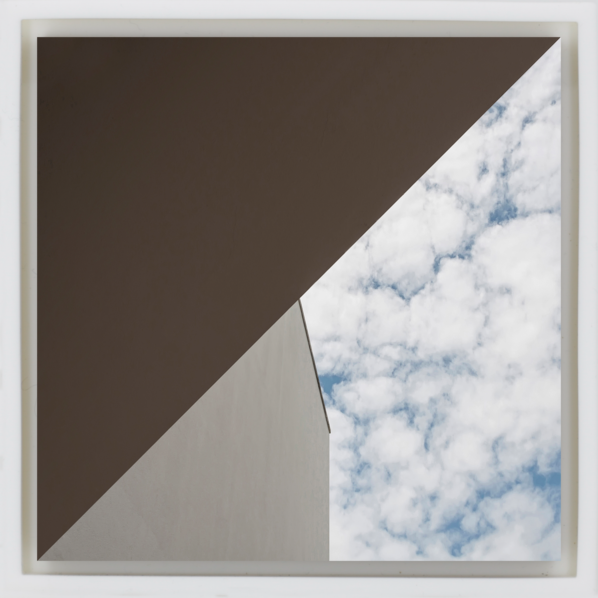 Lines and Clouds- White Wrapp