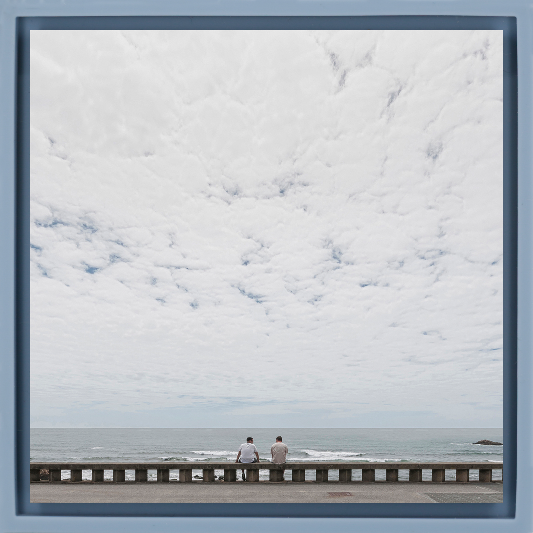 Open Conversation- Light Blue Wrapp