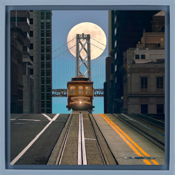 Moonlight Tram - Light Blue Wrapp