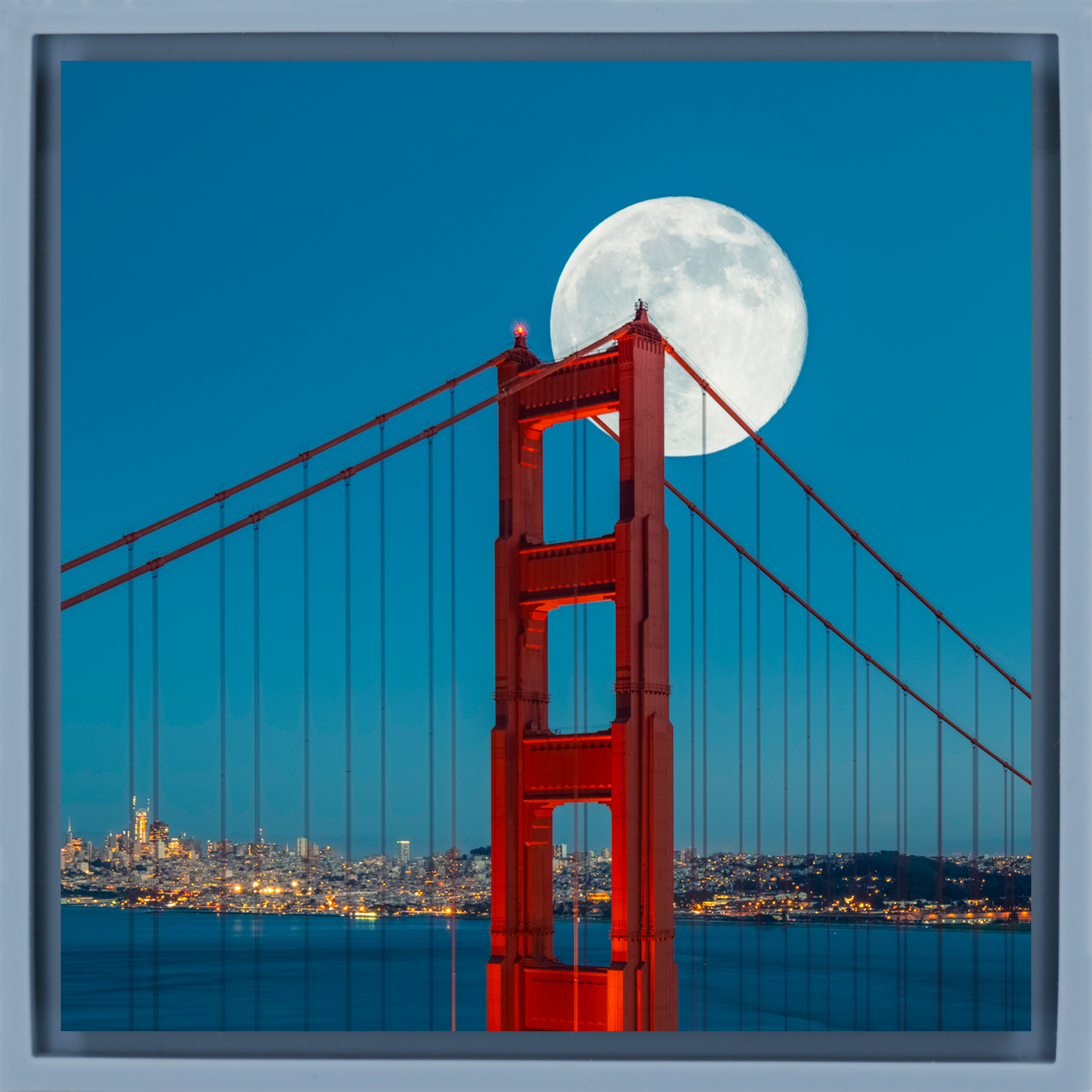 San Francisco Bliss- Light Blue Wrapp