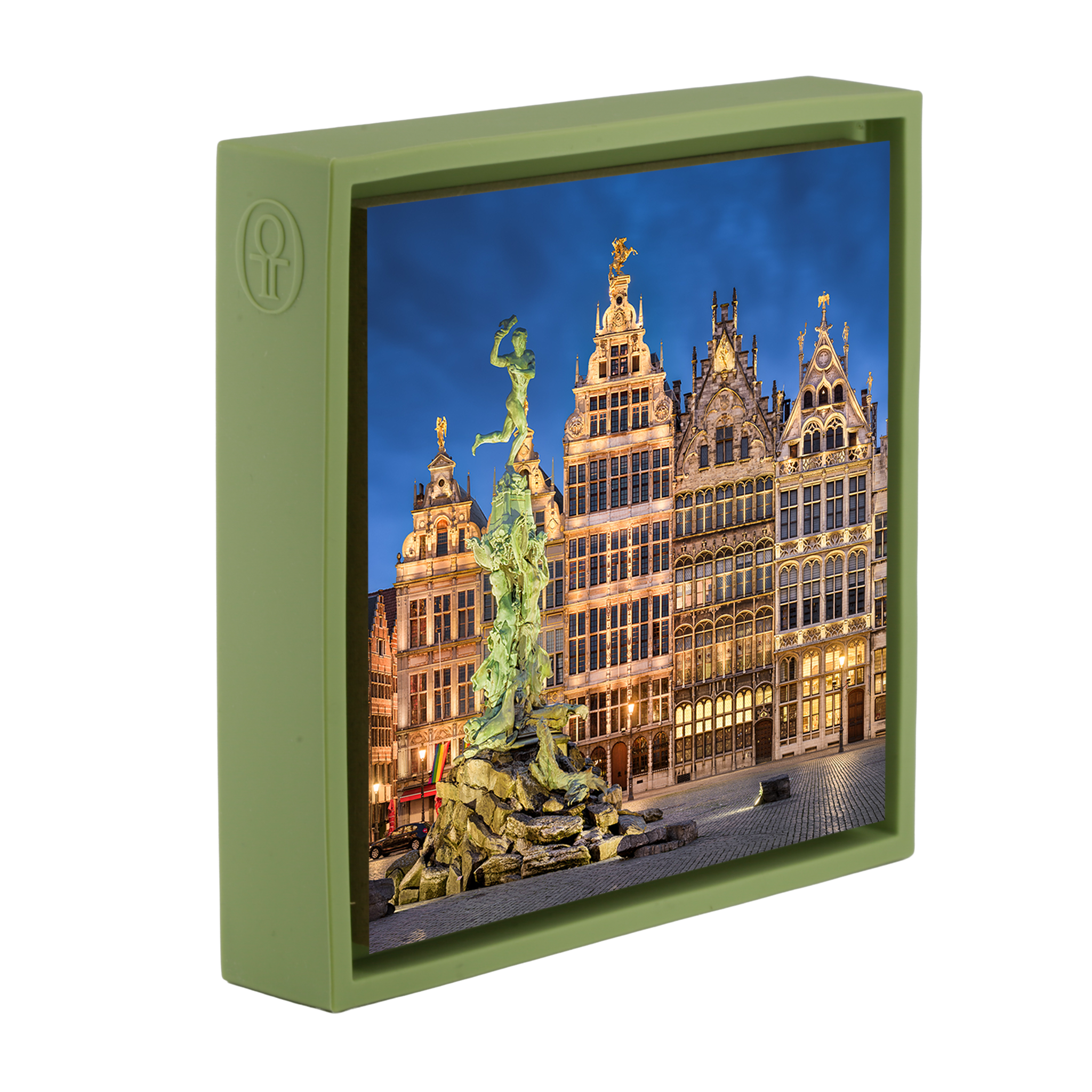 Grote Markt Antwerp- Light Green Wrapp