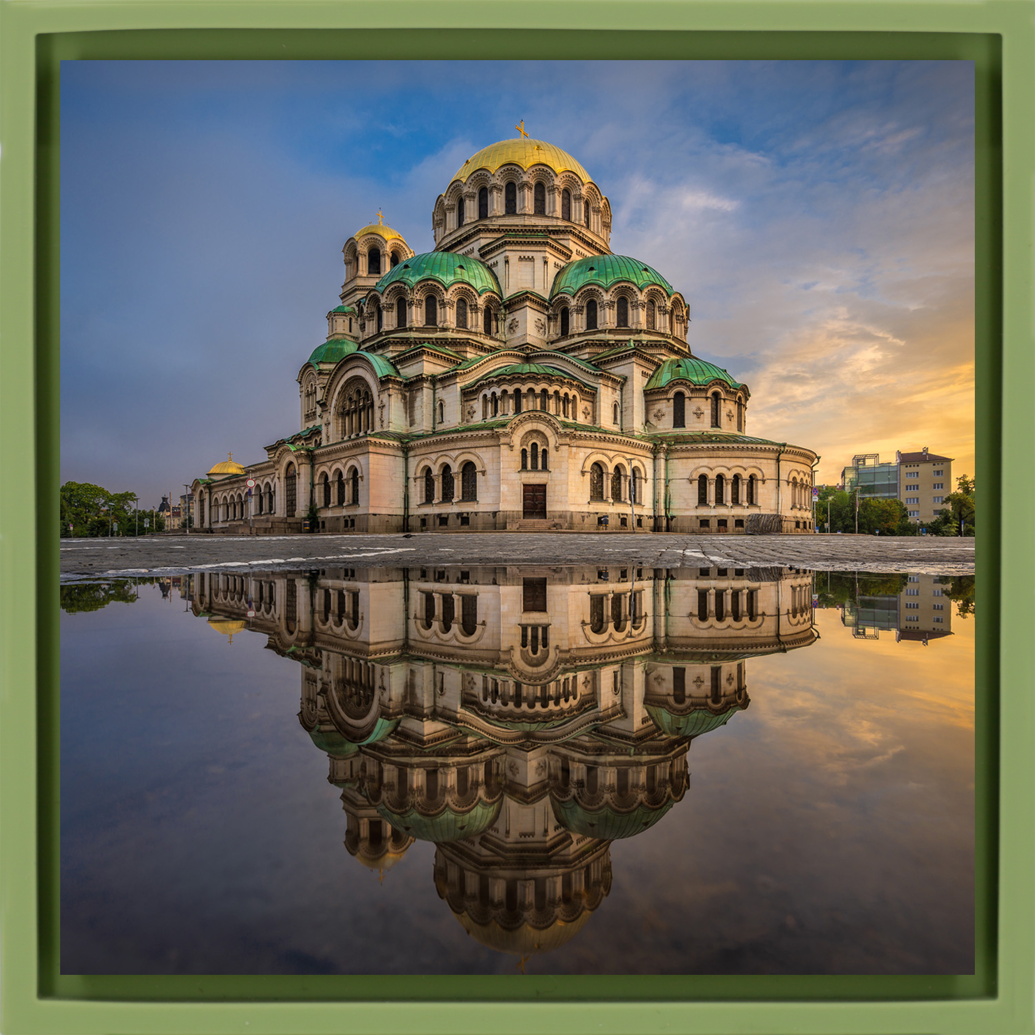 Alexander Nevsky Cathedral - Lichtgroene Wrapp