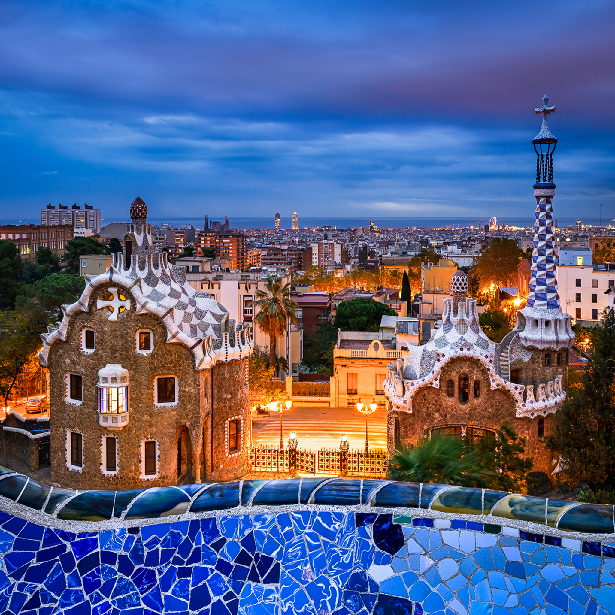 Park Güell Barcelona- Collection: Spain
