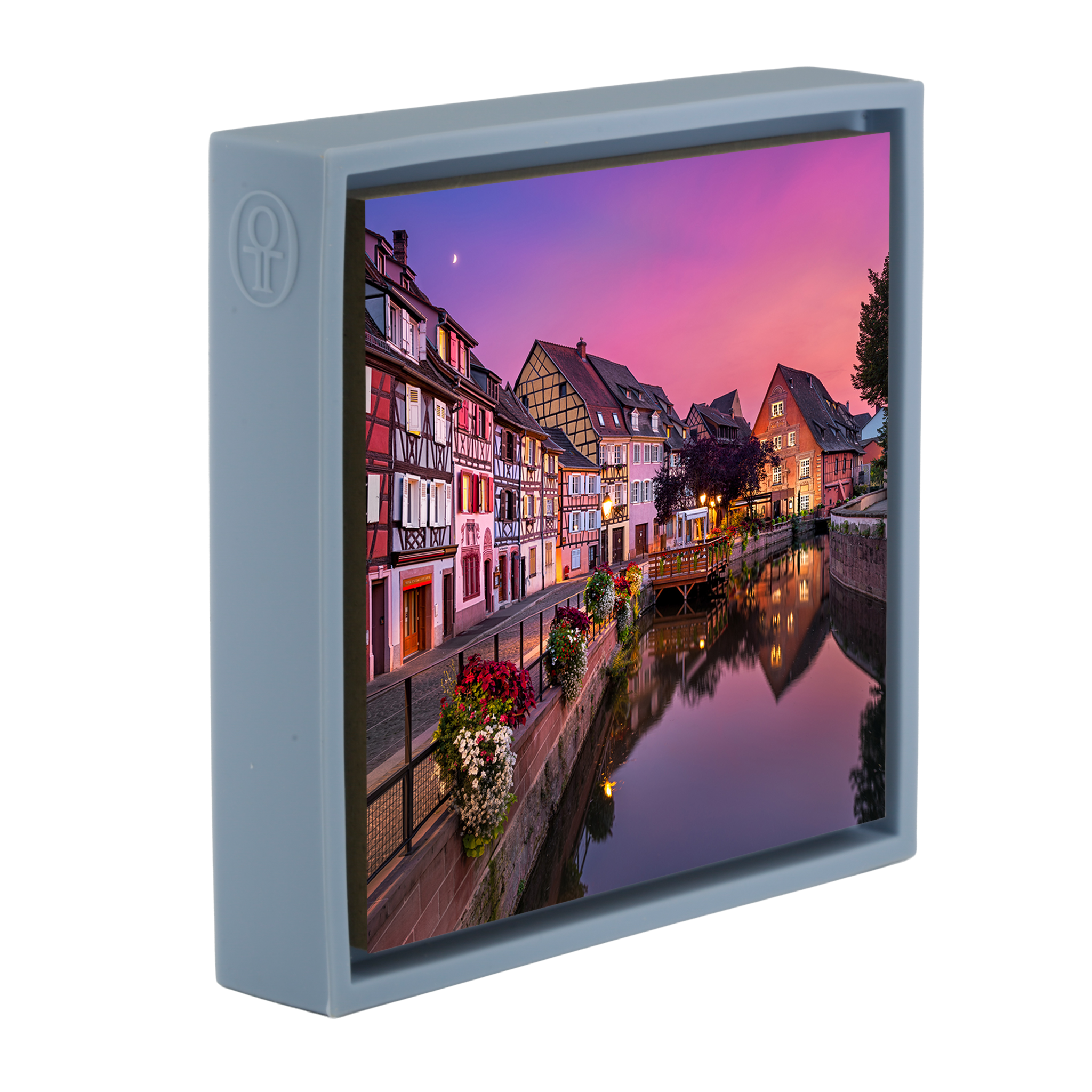 Vieille ville de Colmar - Emballage bleu clair