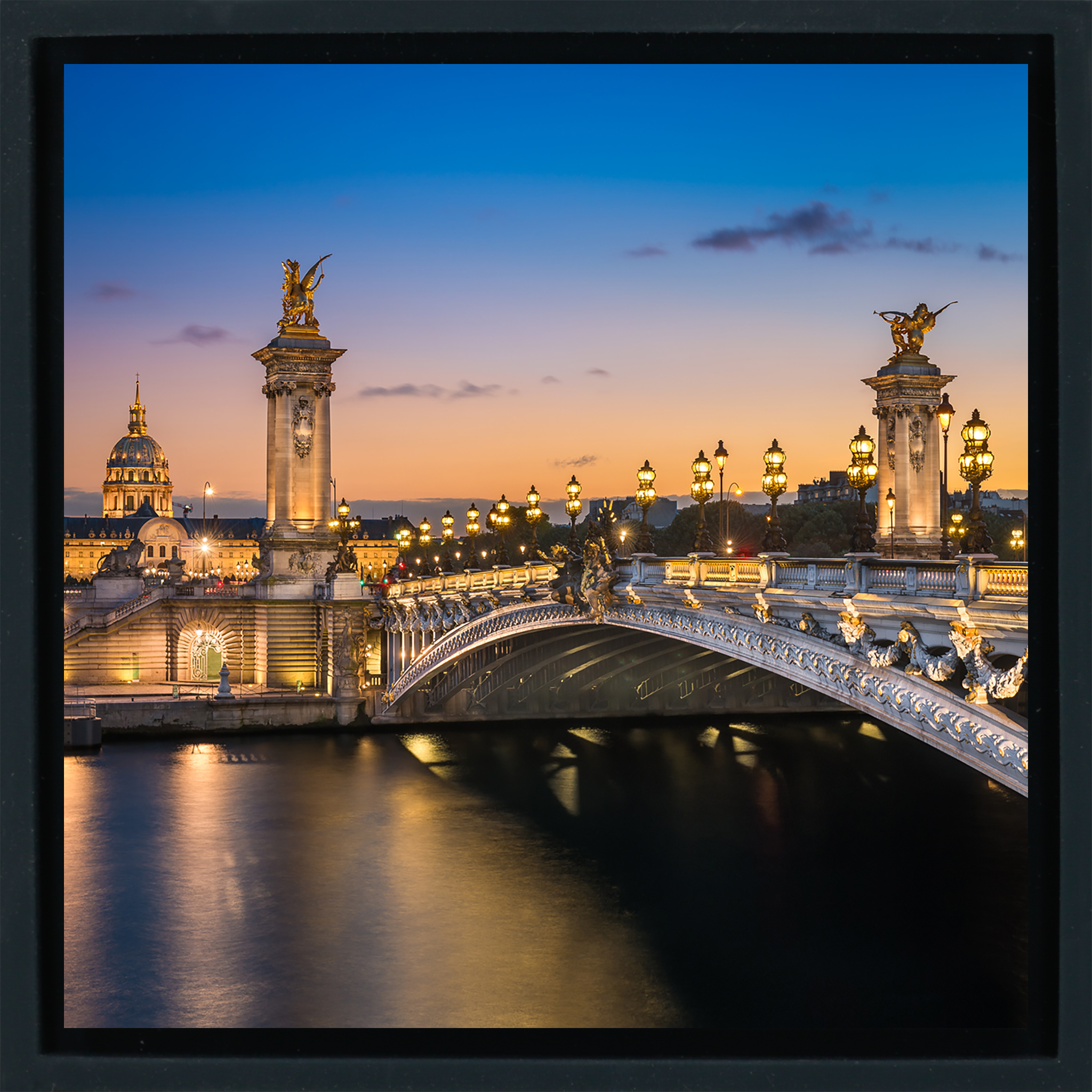 Pont Alexandre III - Emballage noir