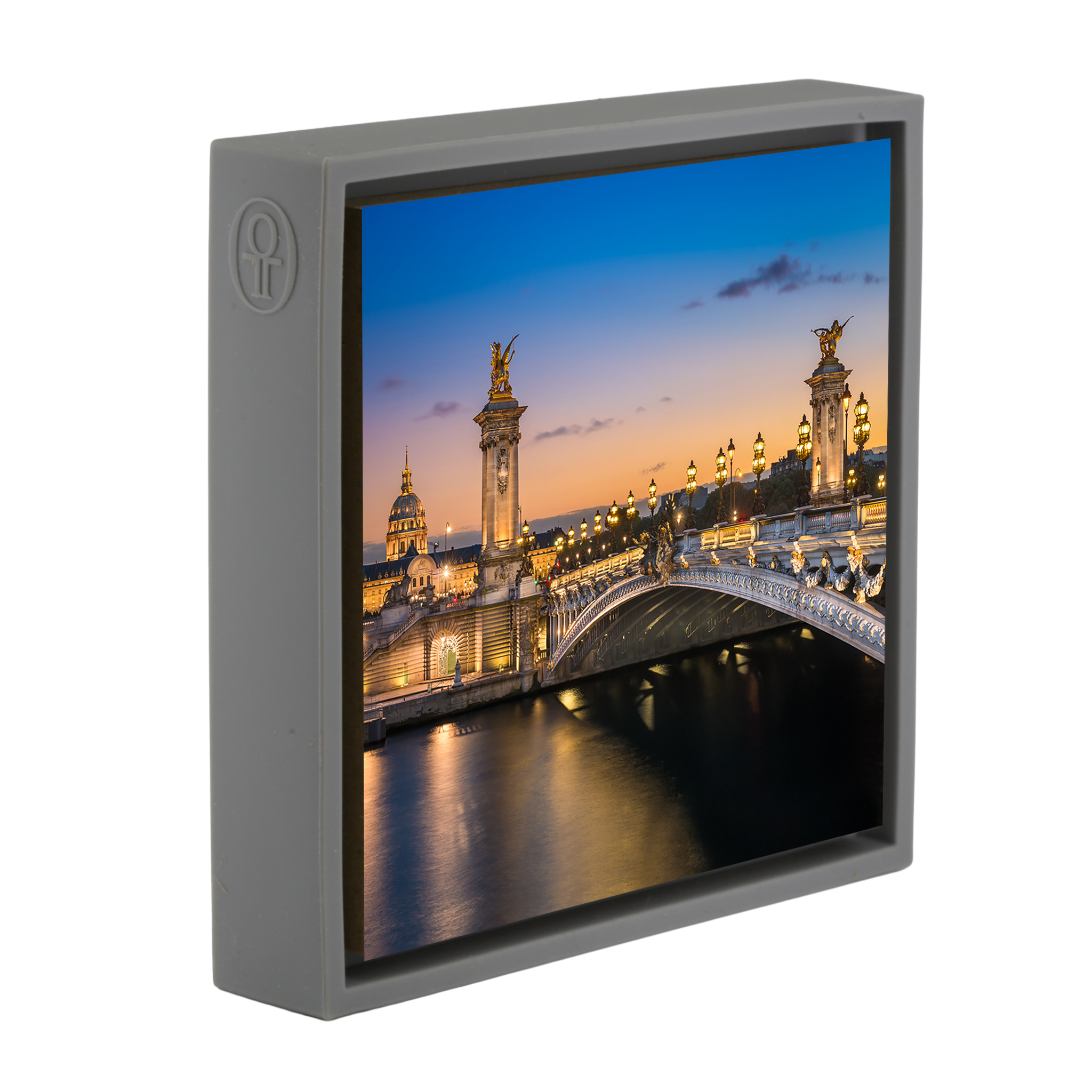 Alexandre III Bridge – Graues Gehäuse