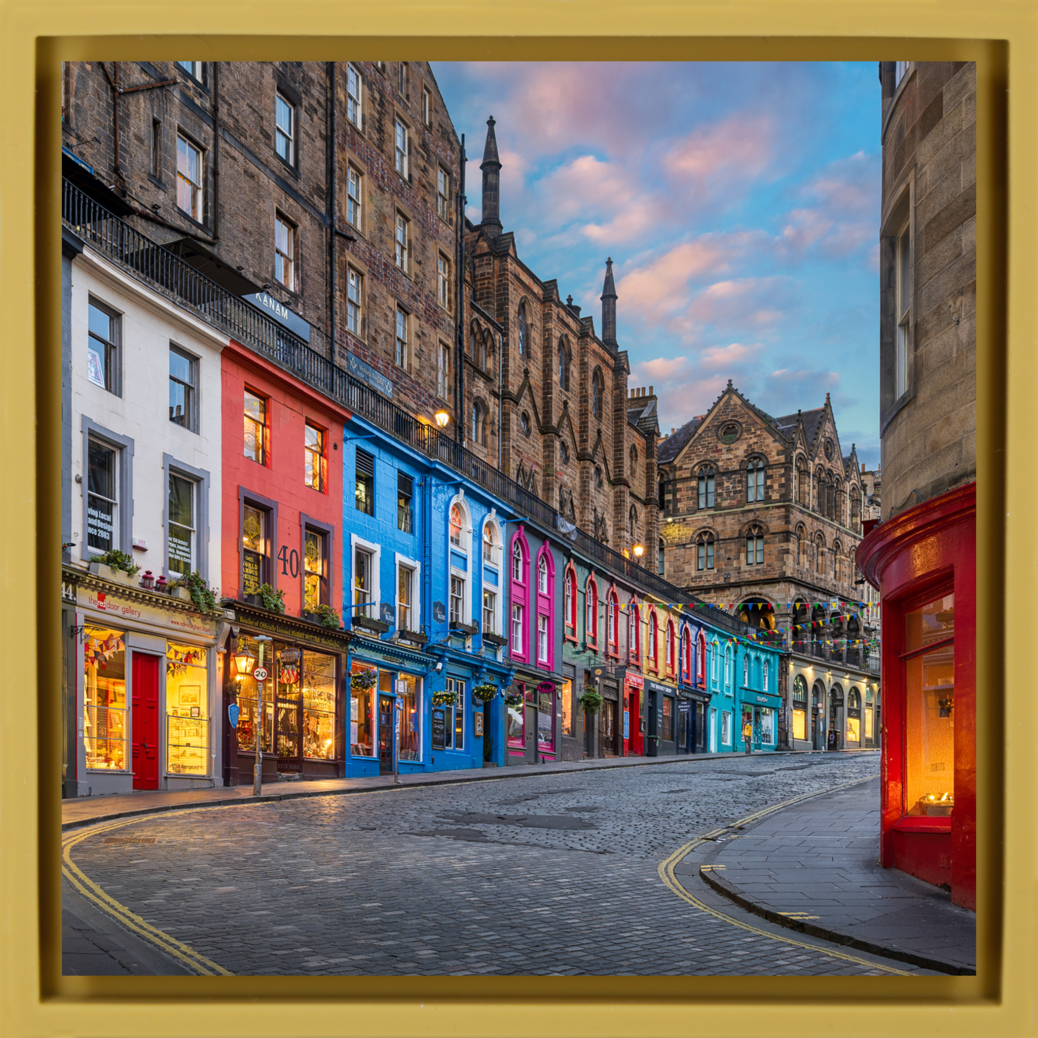 Victoria Street Edinburgh- Ochre Wrapp