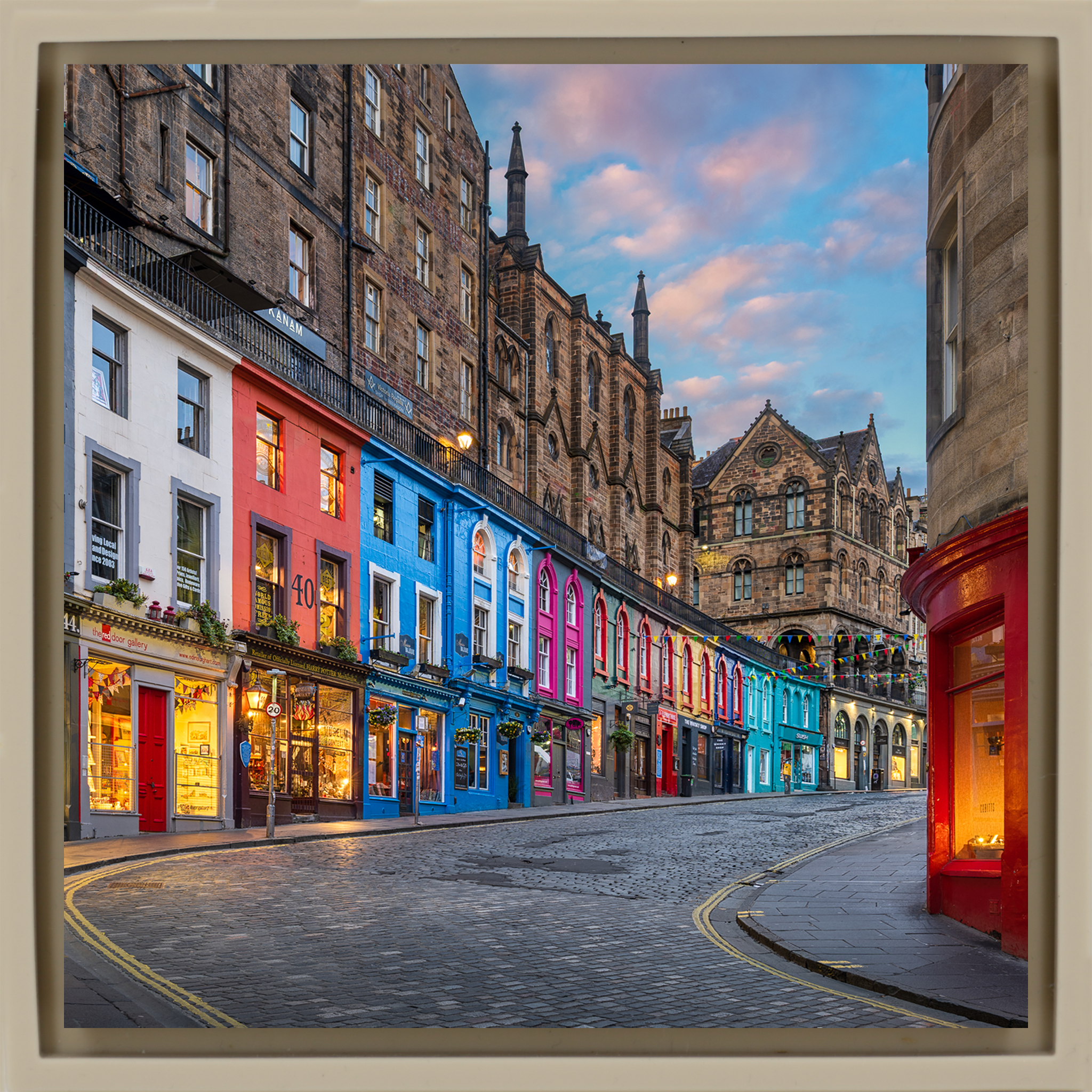 Victoria Street Edinburgh- Sand Wrapp
