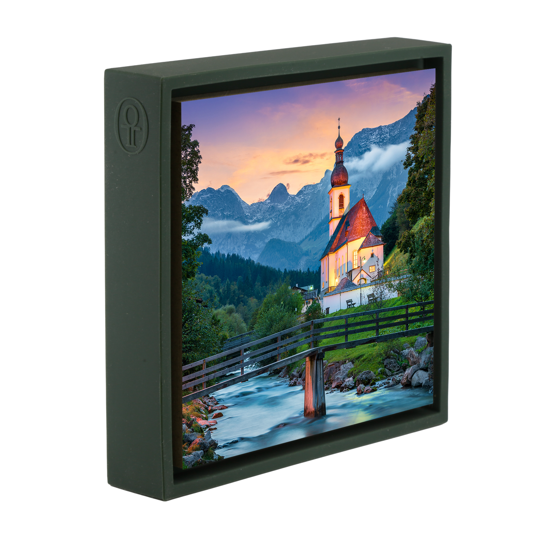 Church of Ramsau- Dark Green Wrapp