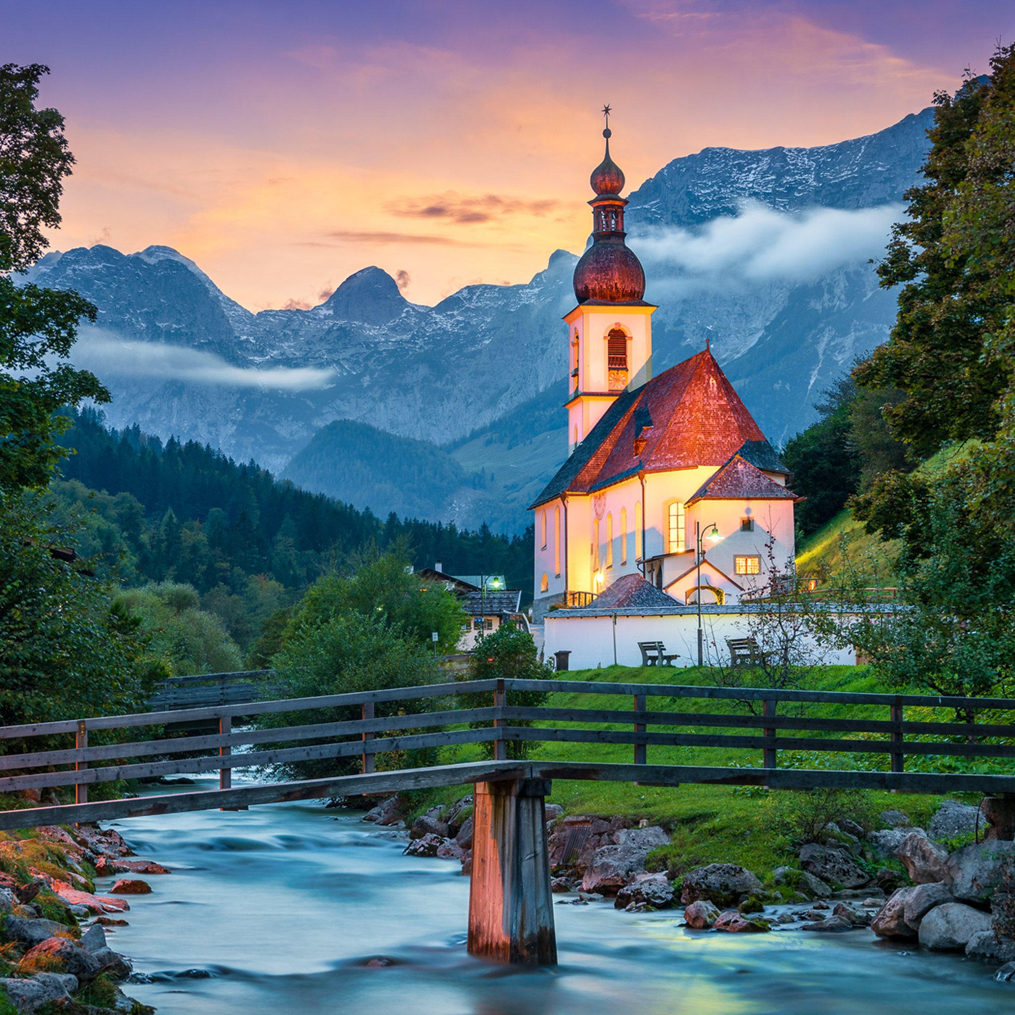 Église de Ramsau - Collection : Allemagne