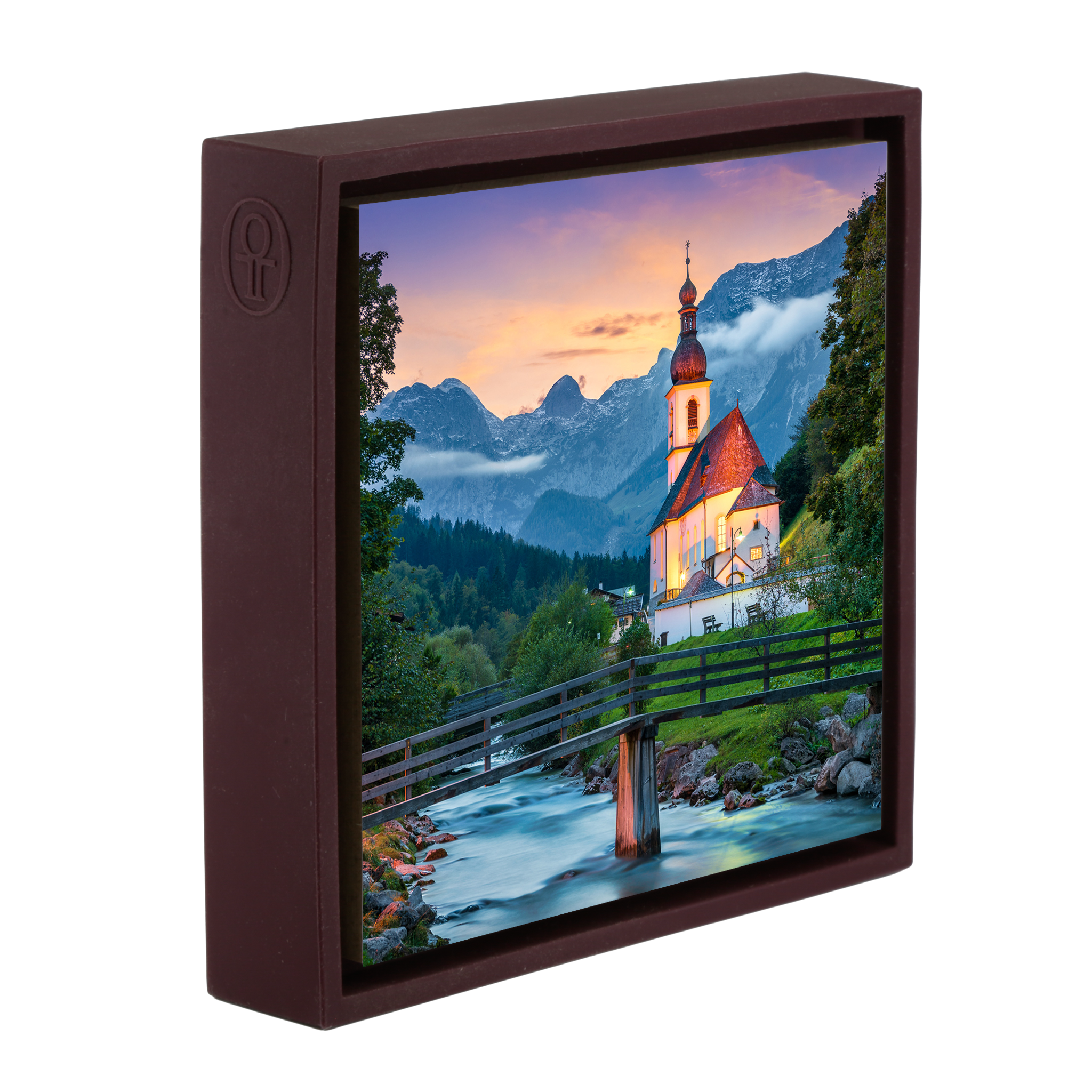 Church of Ramsau- Purple Wrapp