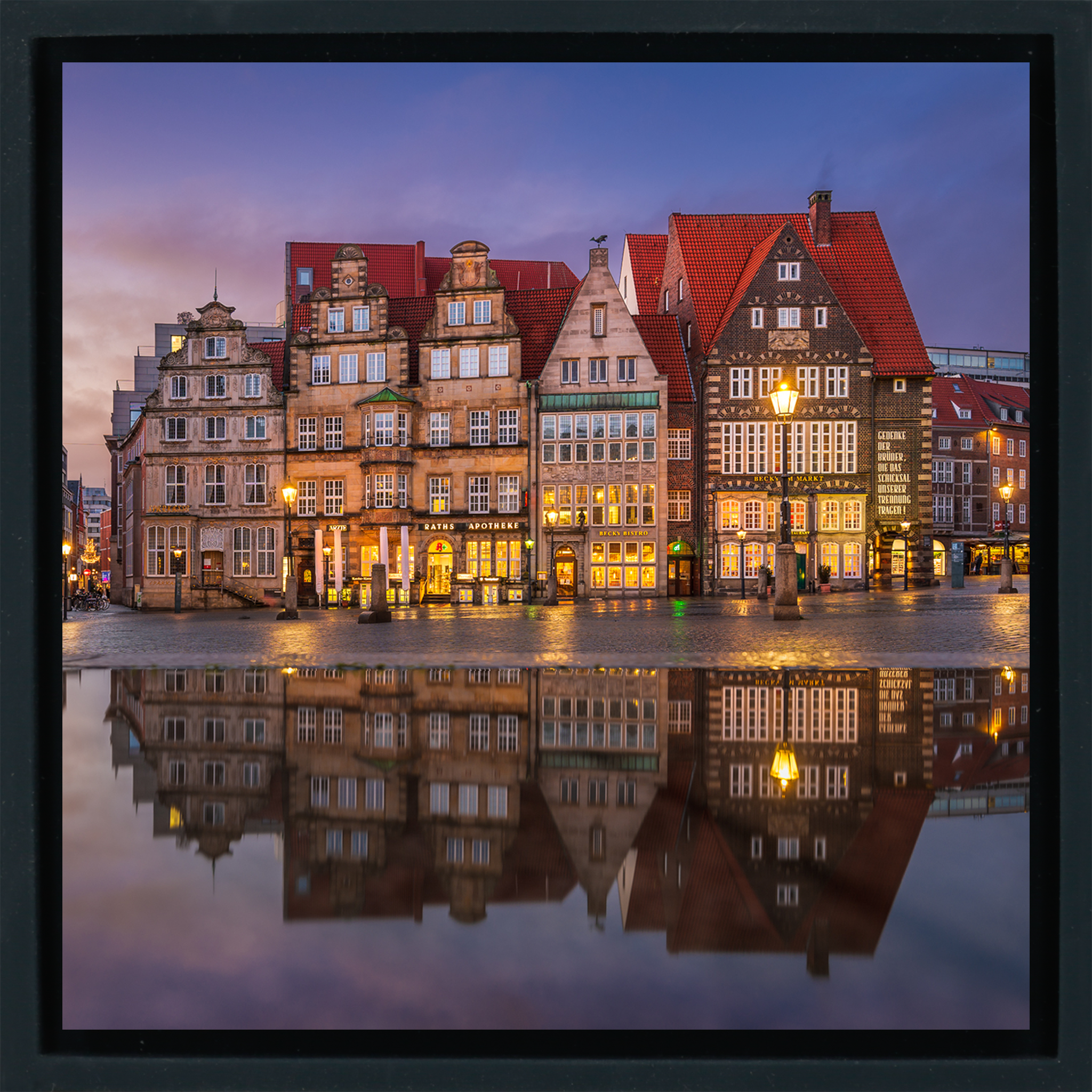 Bremen Market Square - Zwarte Wrapp
