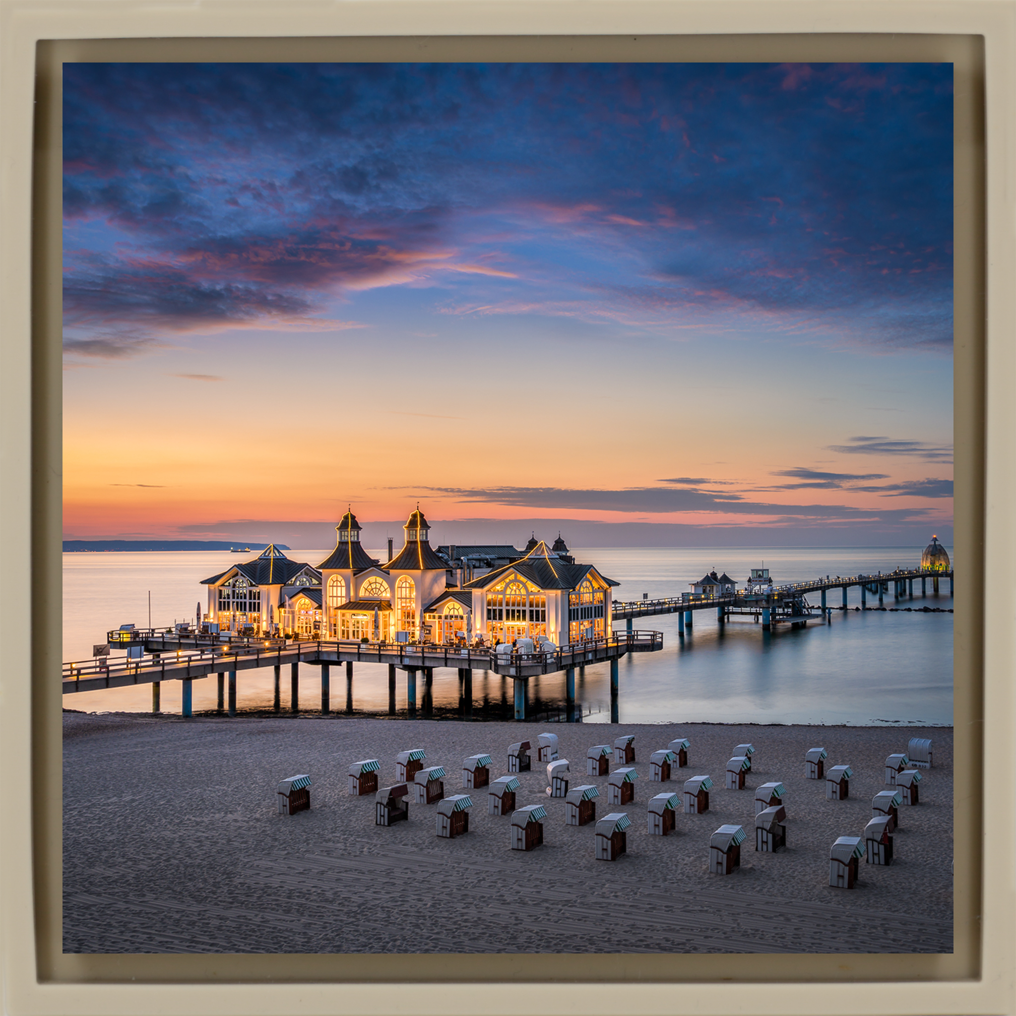 Sellin Pier - Zandkleurige Wrapp
